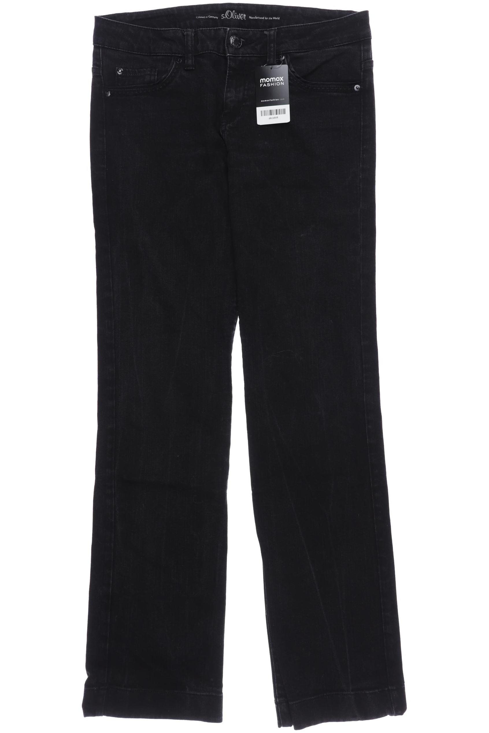

s.Oliver Damen Jeans, schwarz, Gr. 40