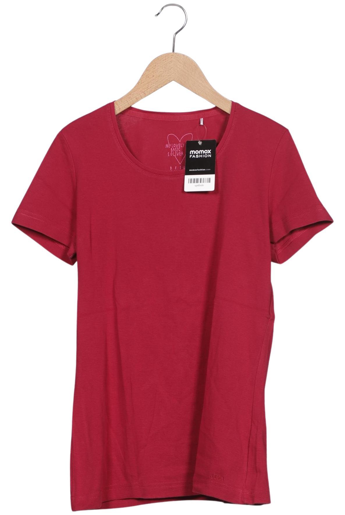 

s.Oliver Damen T-Shirt, pink, Gr. 42
