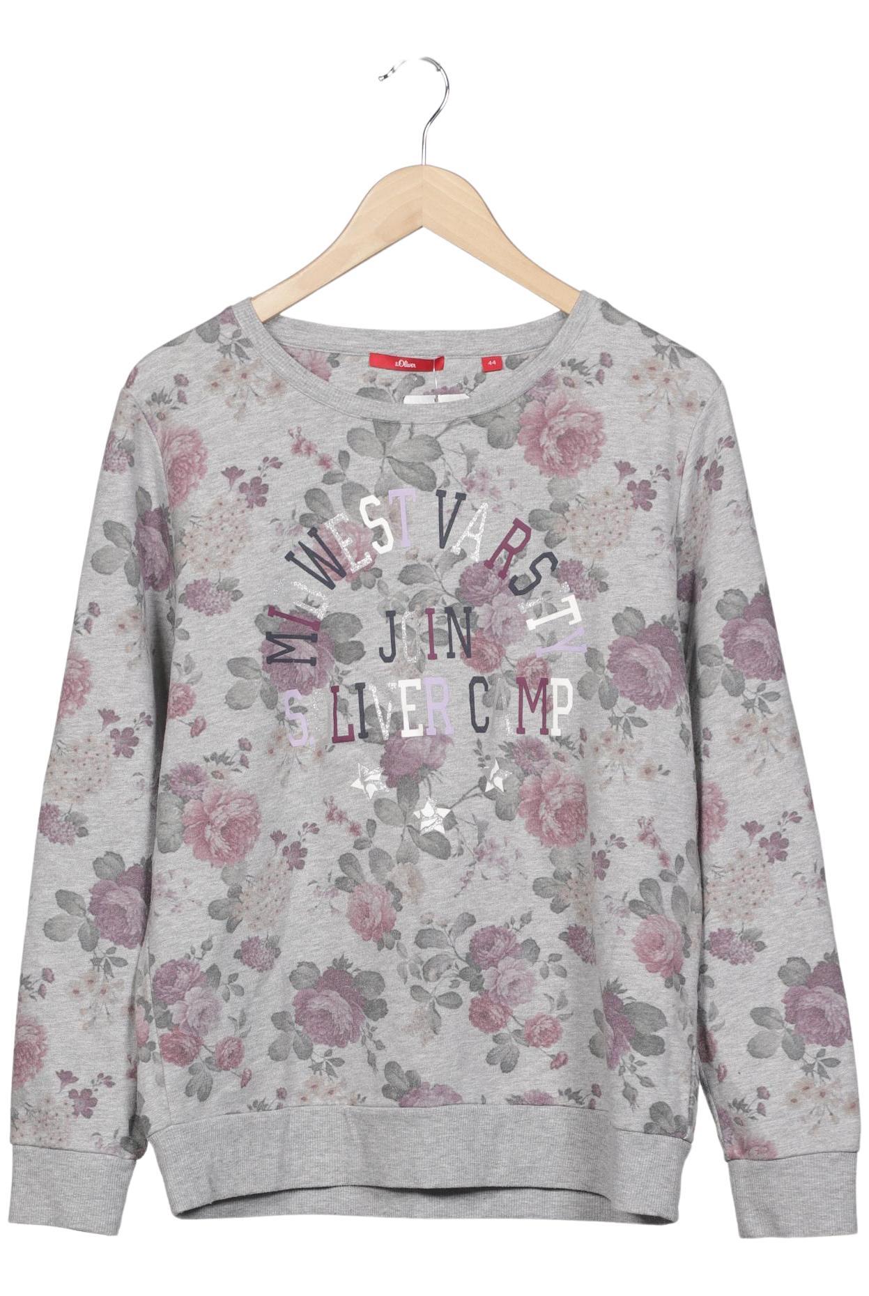 

s.Oliver Damen Sweatshirt, grau, Gr. 44