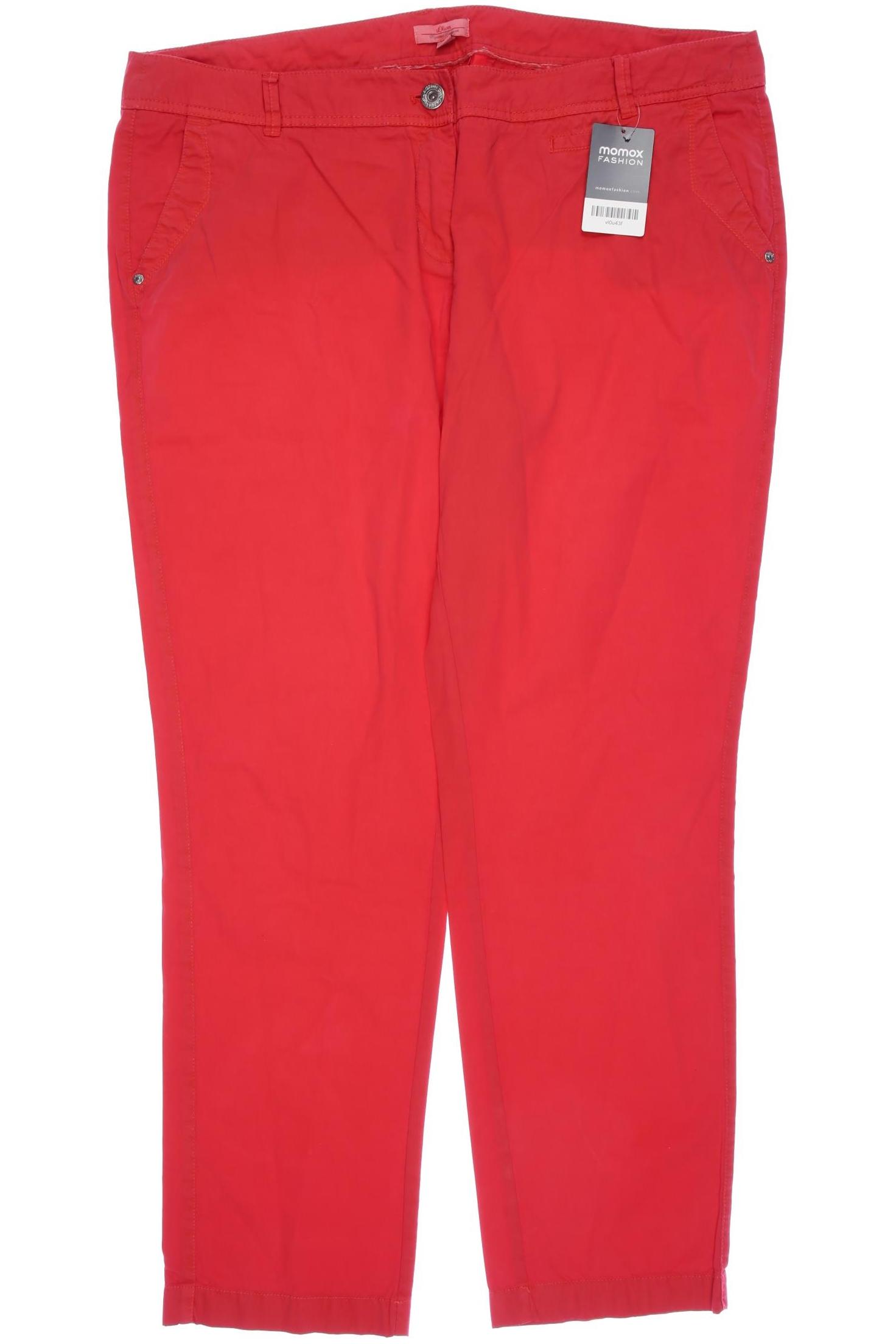 

s.Oliver Damen Stoffhose, rot, Gr. 46