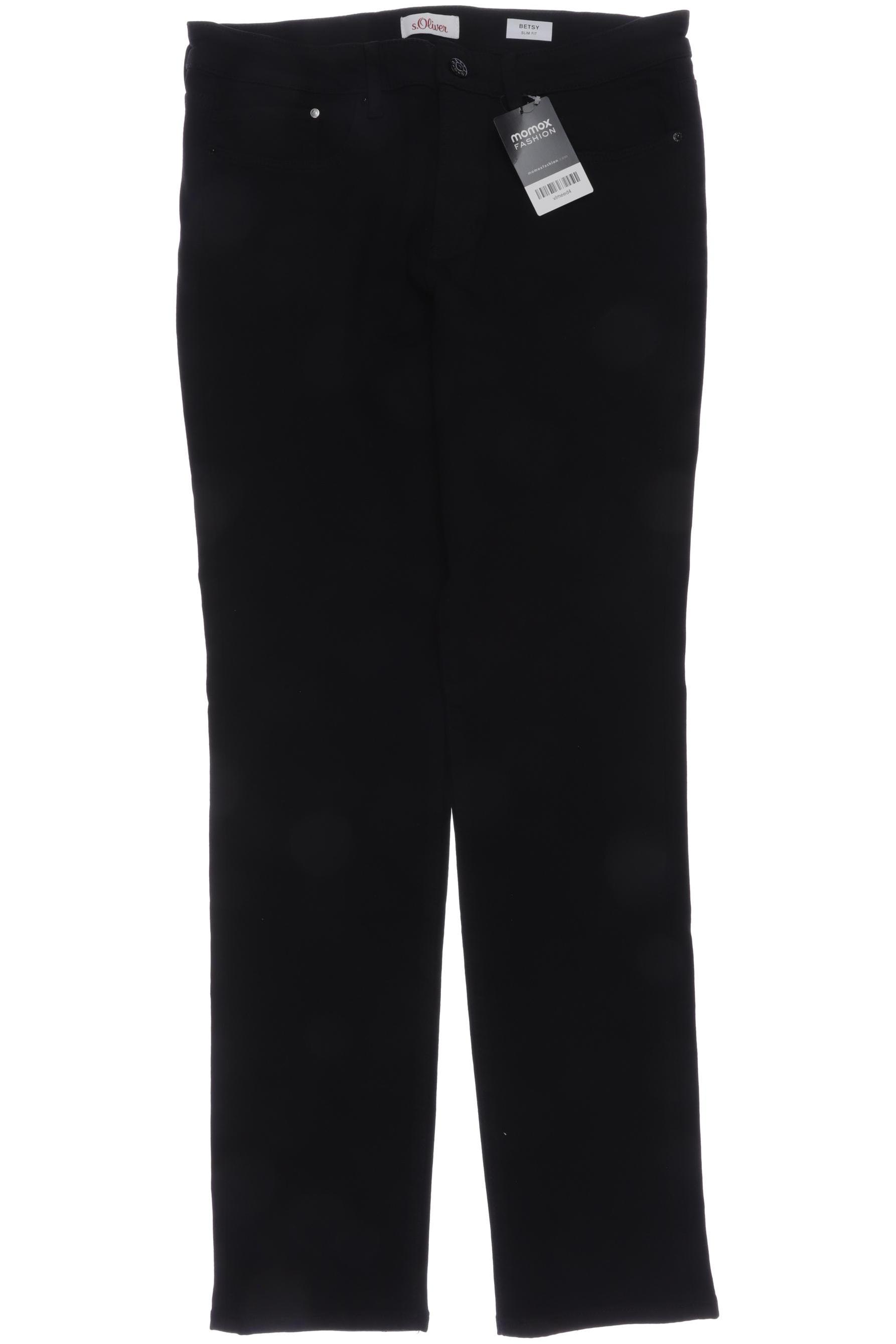

s.Oliver Damen Jeans, schwarz, Gr. 40