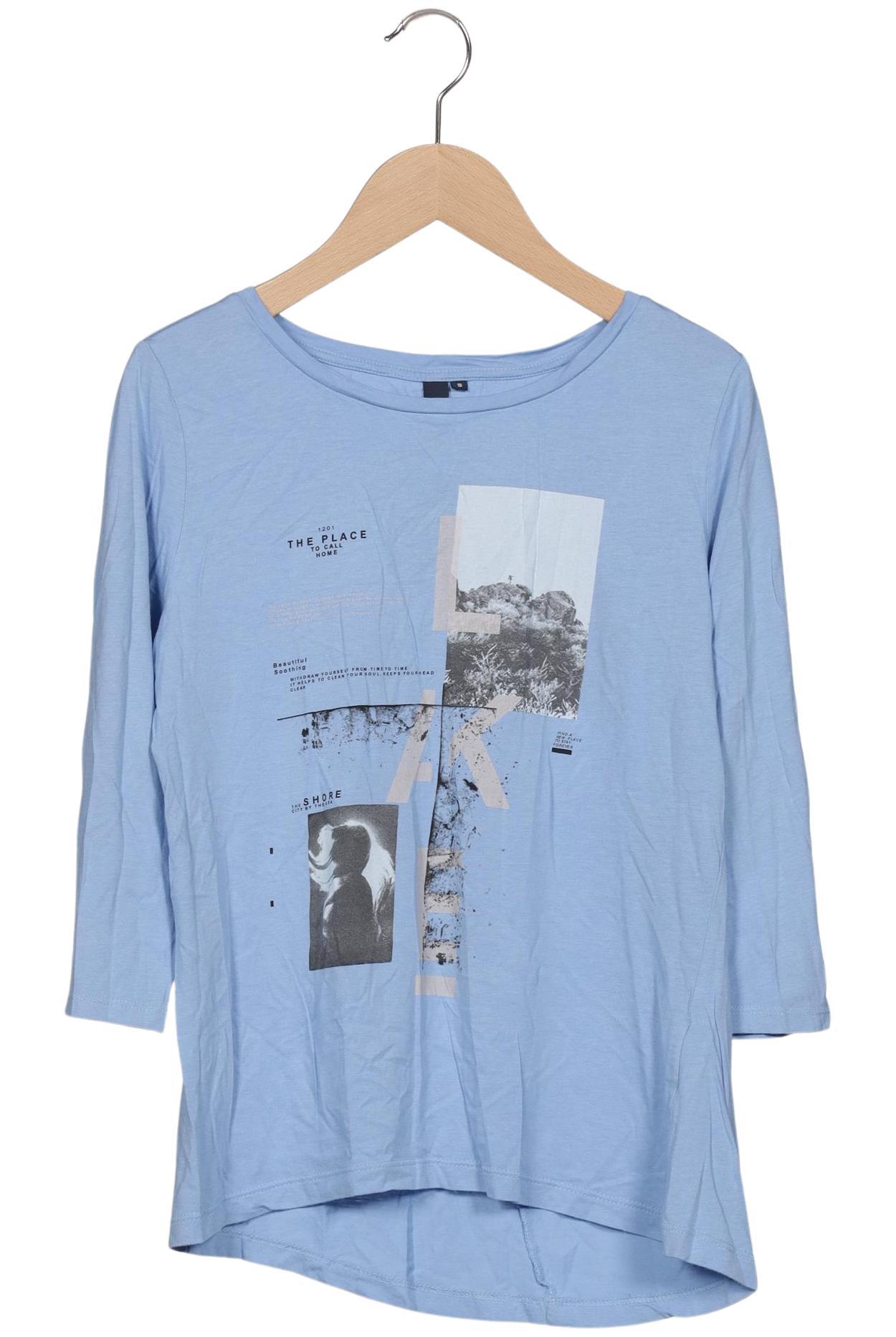 

s.Oliver Damen Langarmshirt, hellblau, Gr. 36