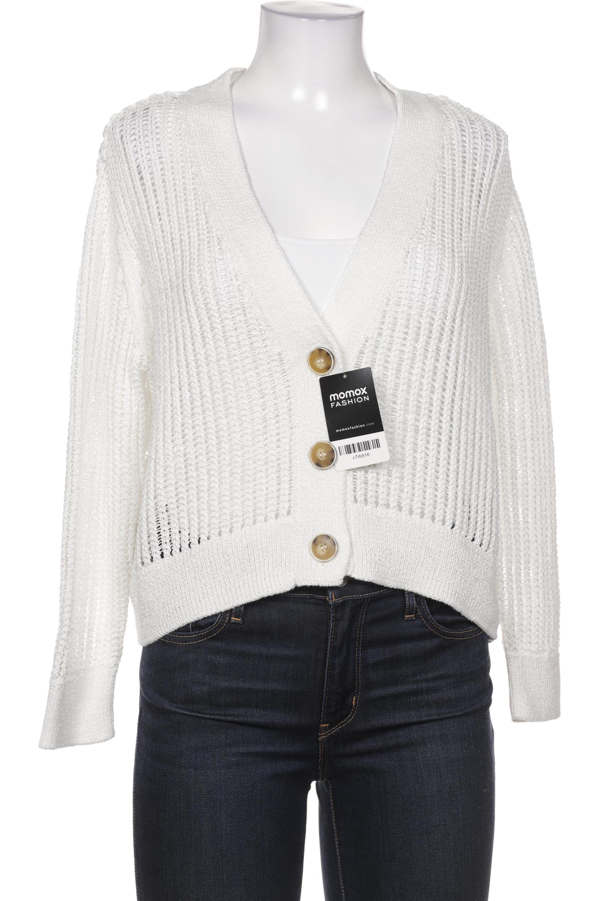 

s.Oliver Damen Strickjacke, weiß, Gr. 38