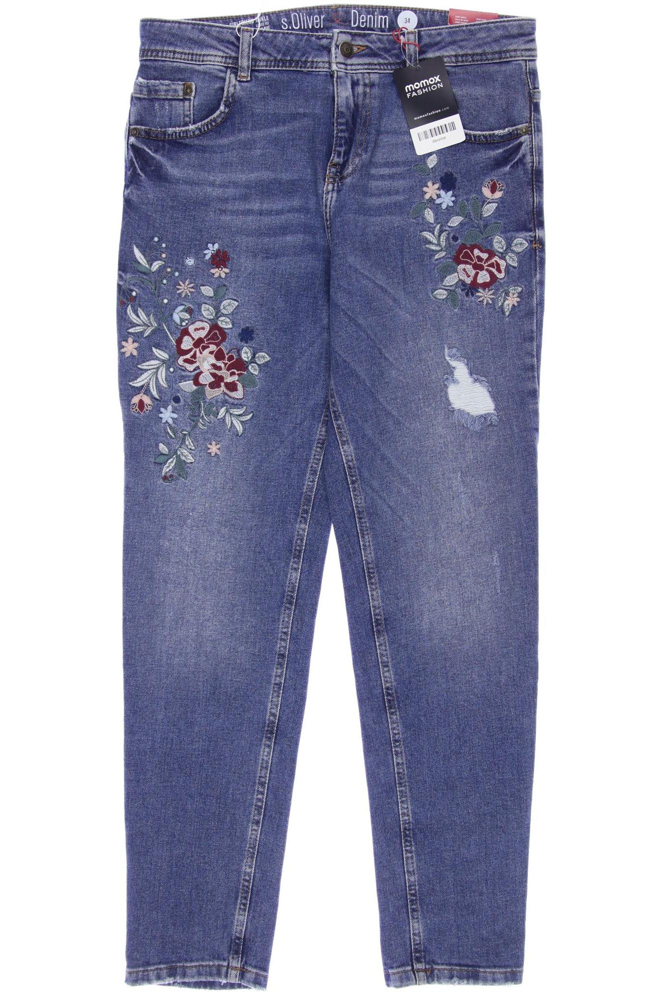 

s.Oliver Damen Jeans, blau, Gr. 34