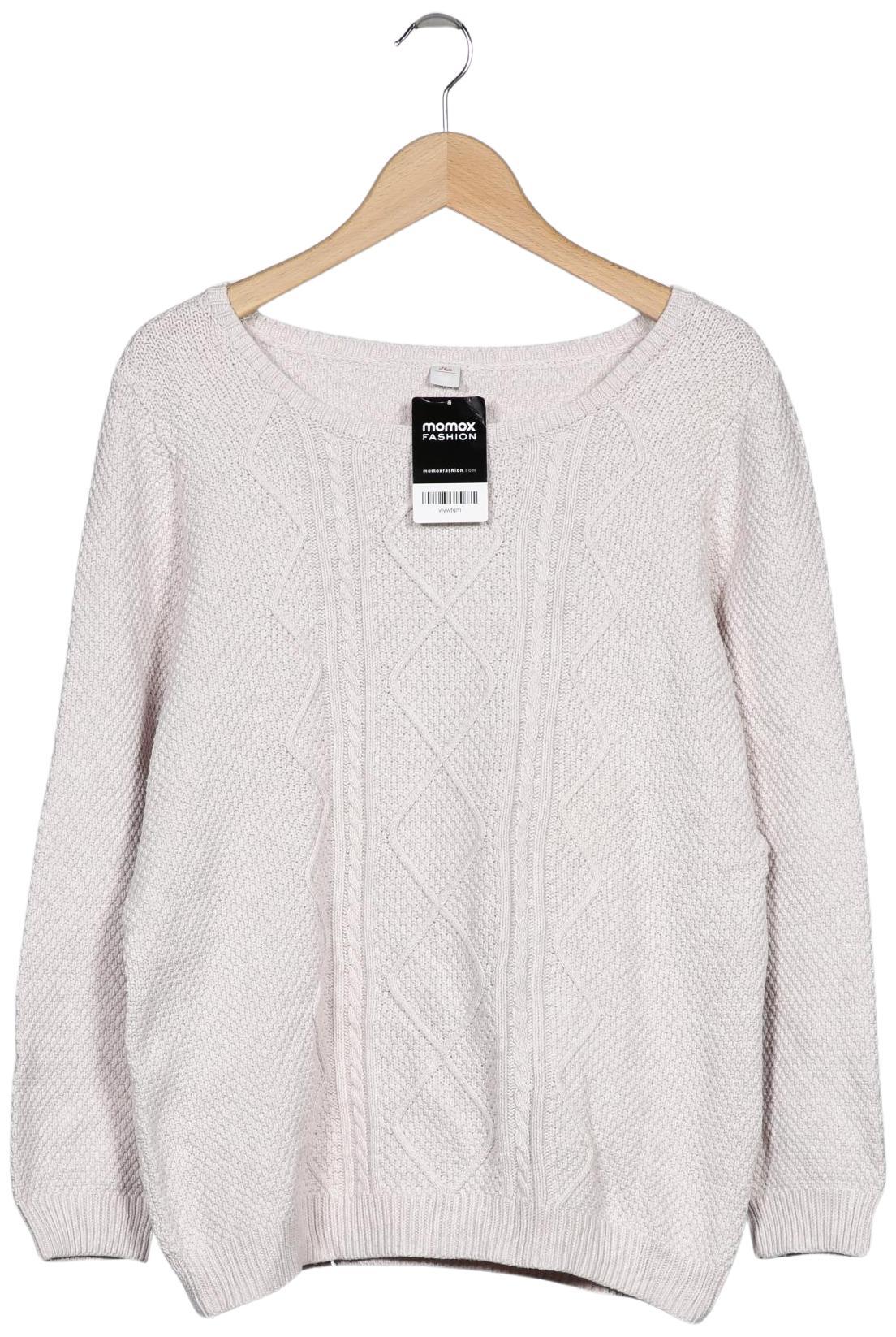 

s.Oliver Damen Pullover, cremeweiß, Gr. 44