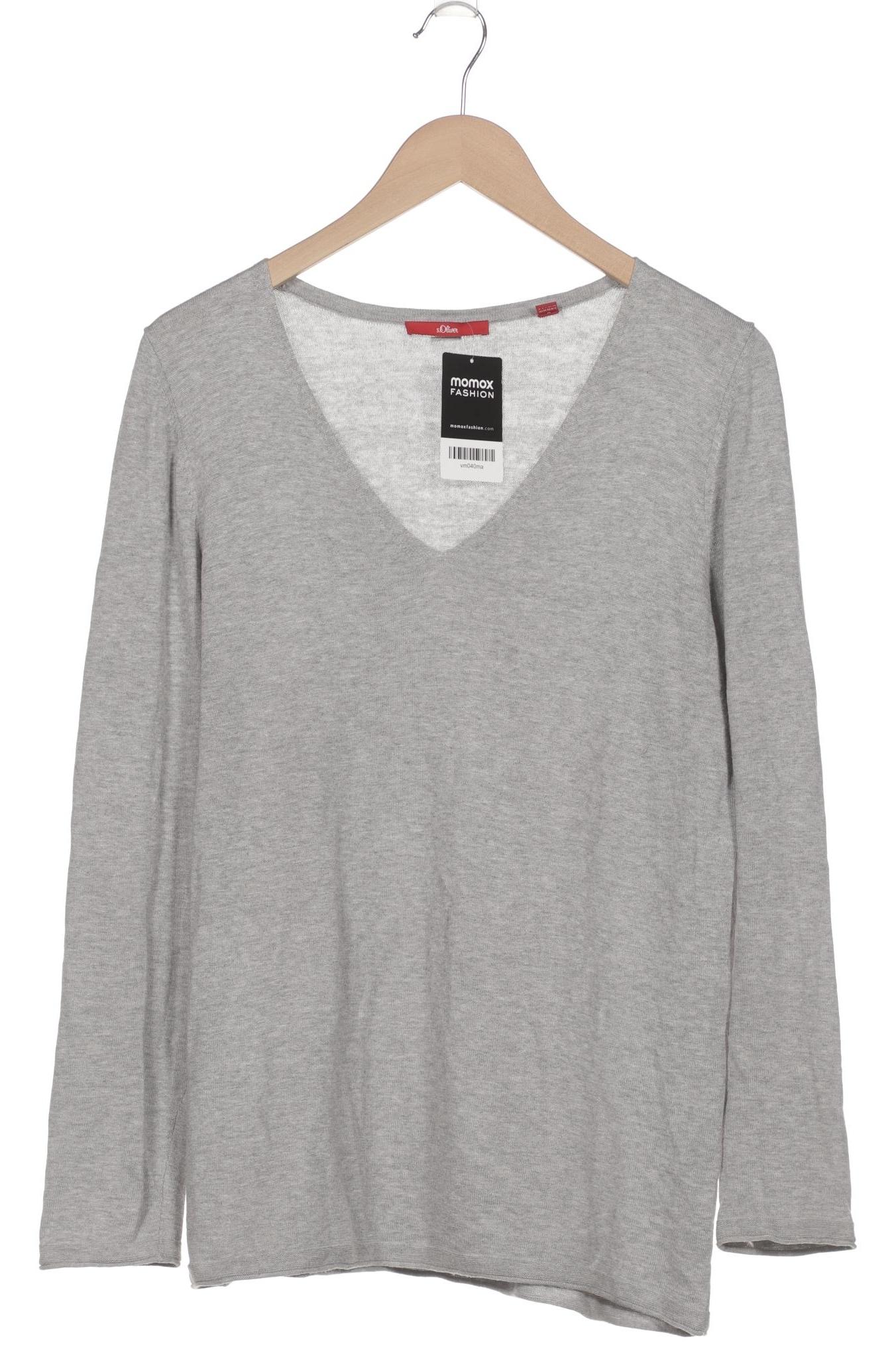 

s.Oliver Damen Pullover, grau, Gr. 42