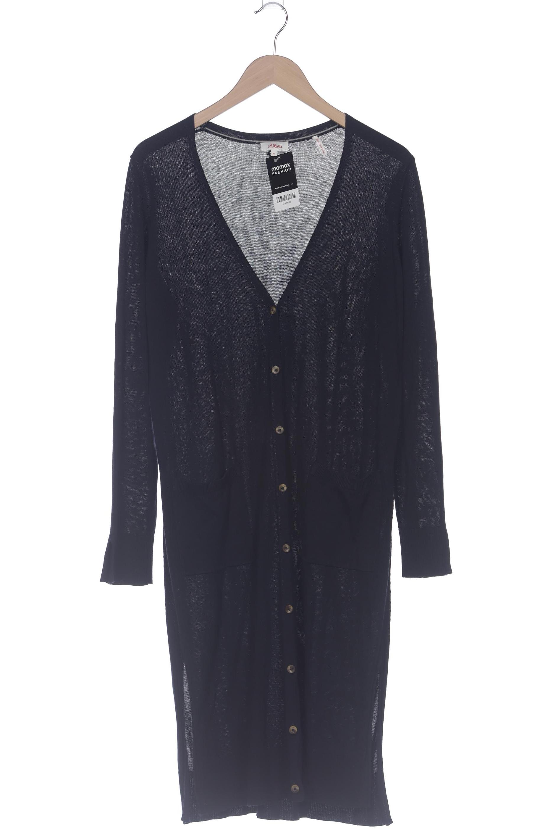 

s.Oliver Damen Strickjacke, marineblau, Gr. 36