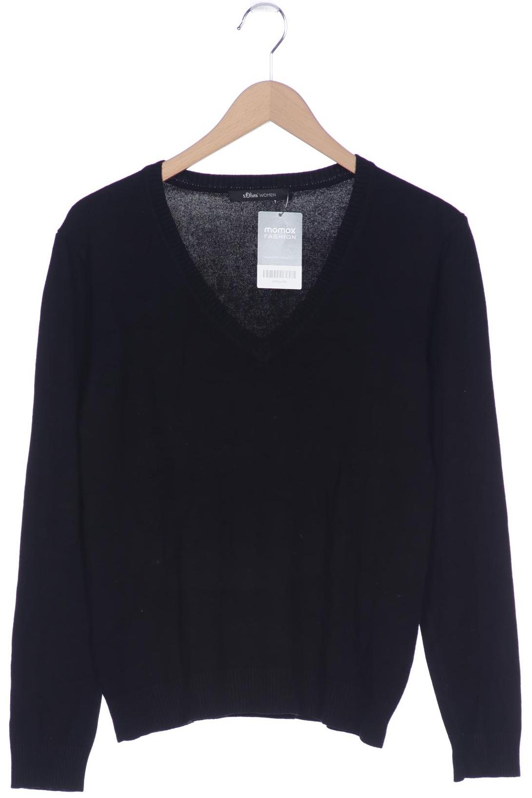 

s.Oliver Damen Pullover, schwarz, Gr. 42