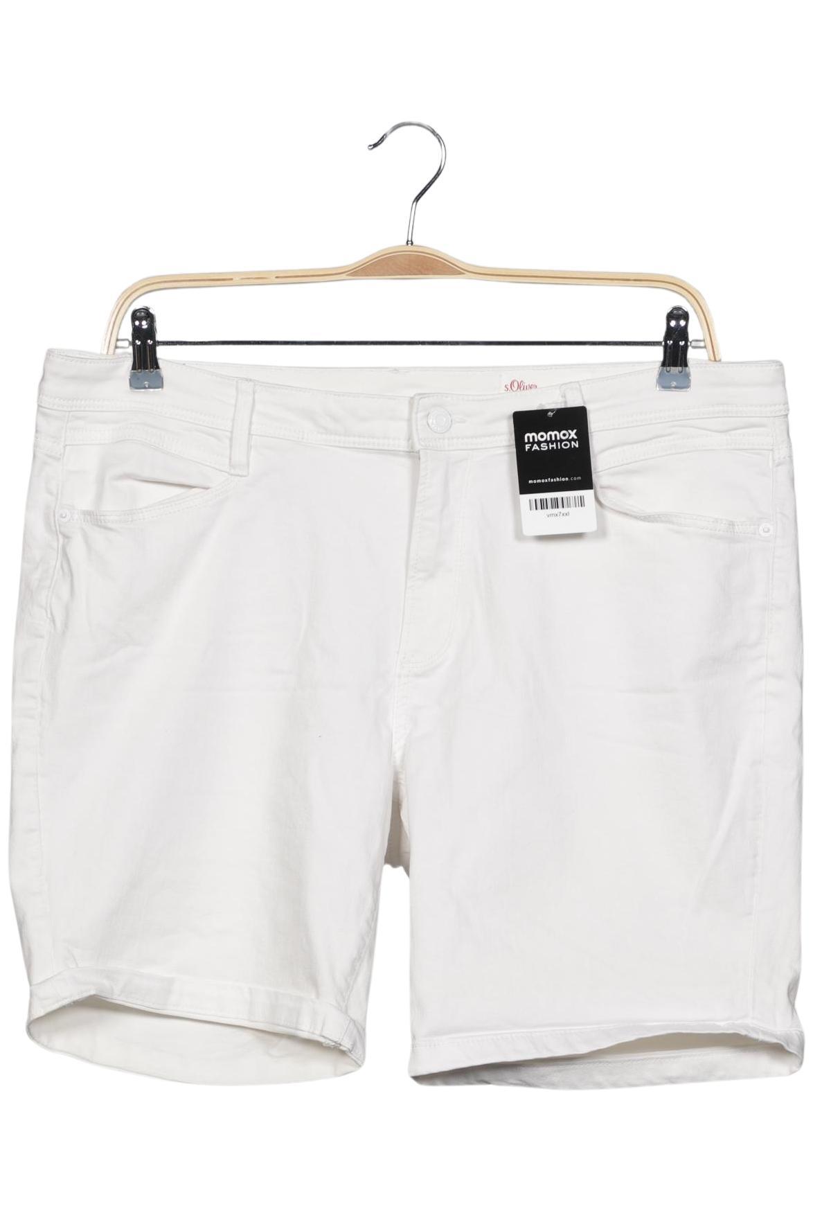 

s.Oliver Damen Shorts, weiß, Gr. 46