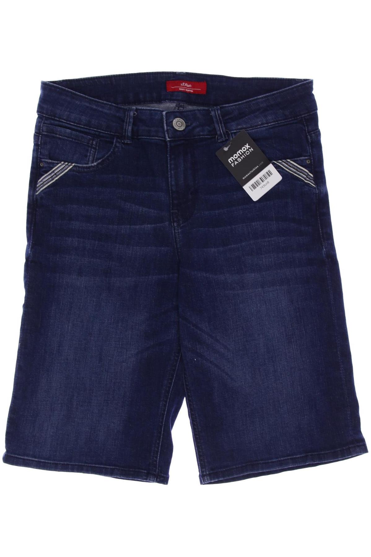 

s.Oliver Damen Shorts, marineblau