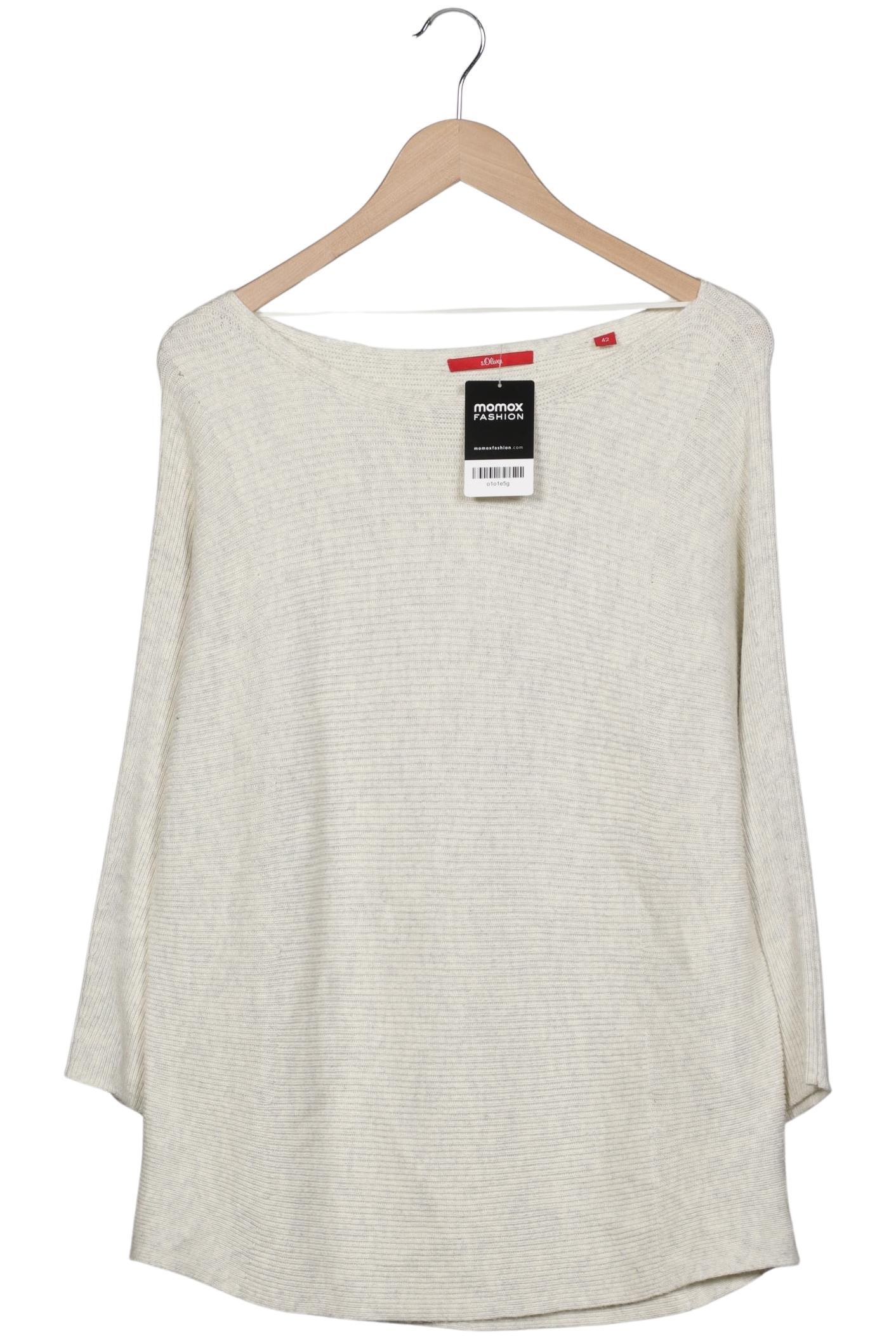 

s.Oliver Damen Pullover, cremeweiß, Gr. 42