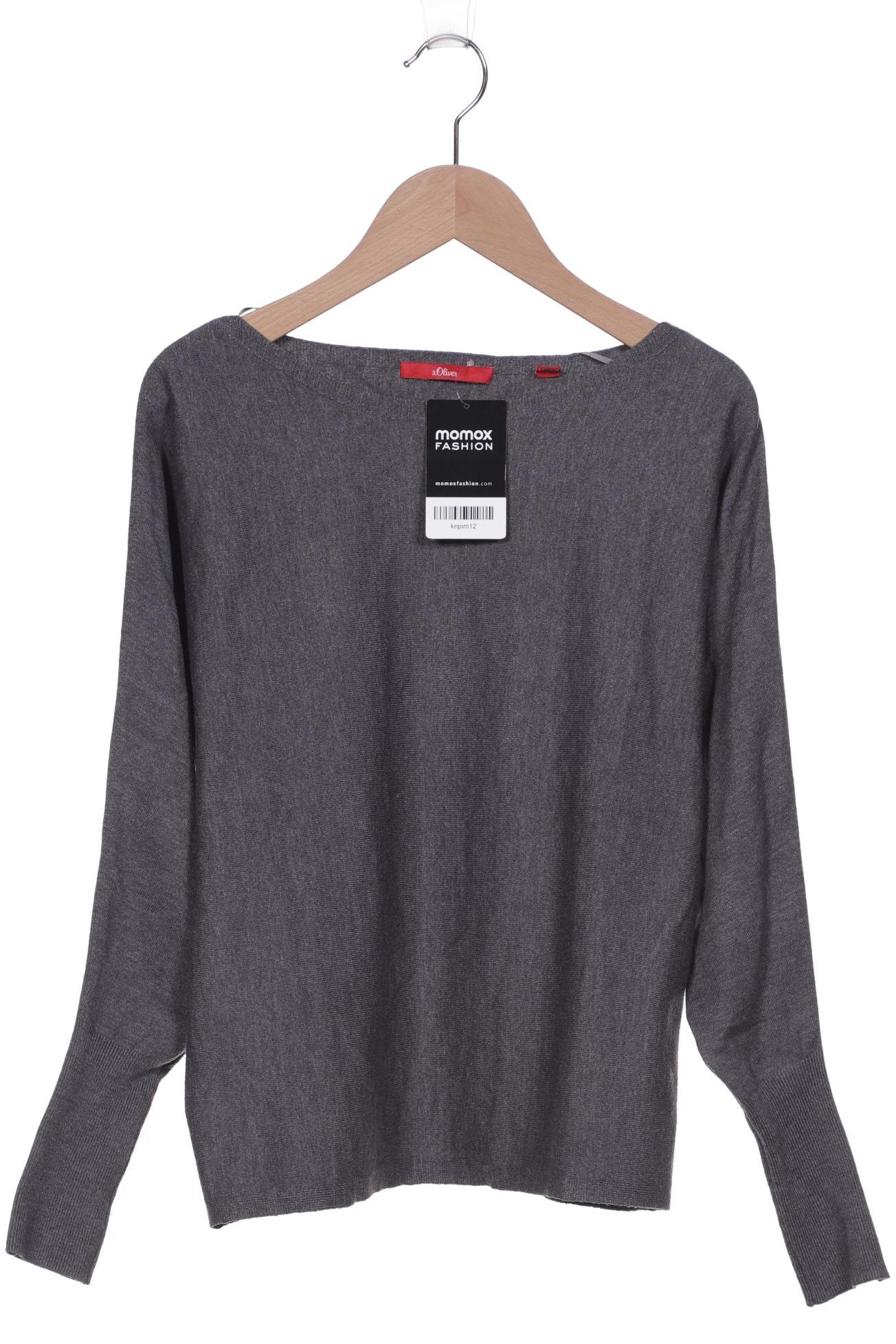 

s.Oliver Damen Pullover, grau, Gr. 34