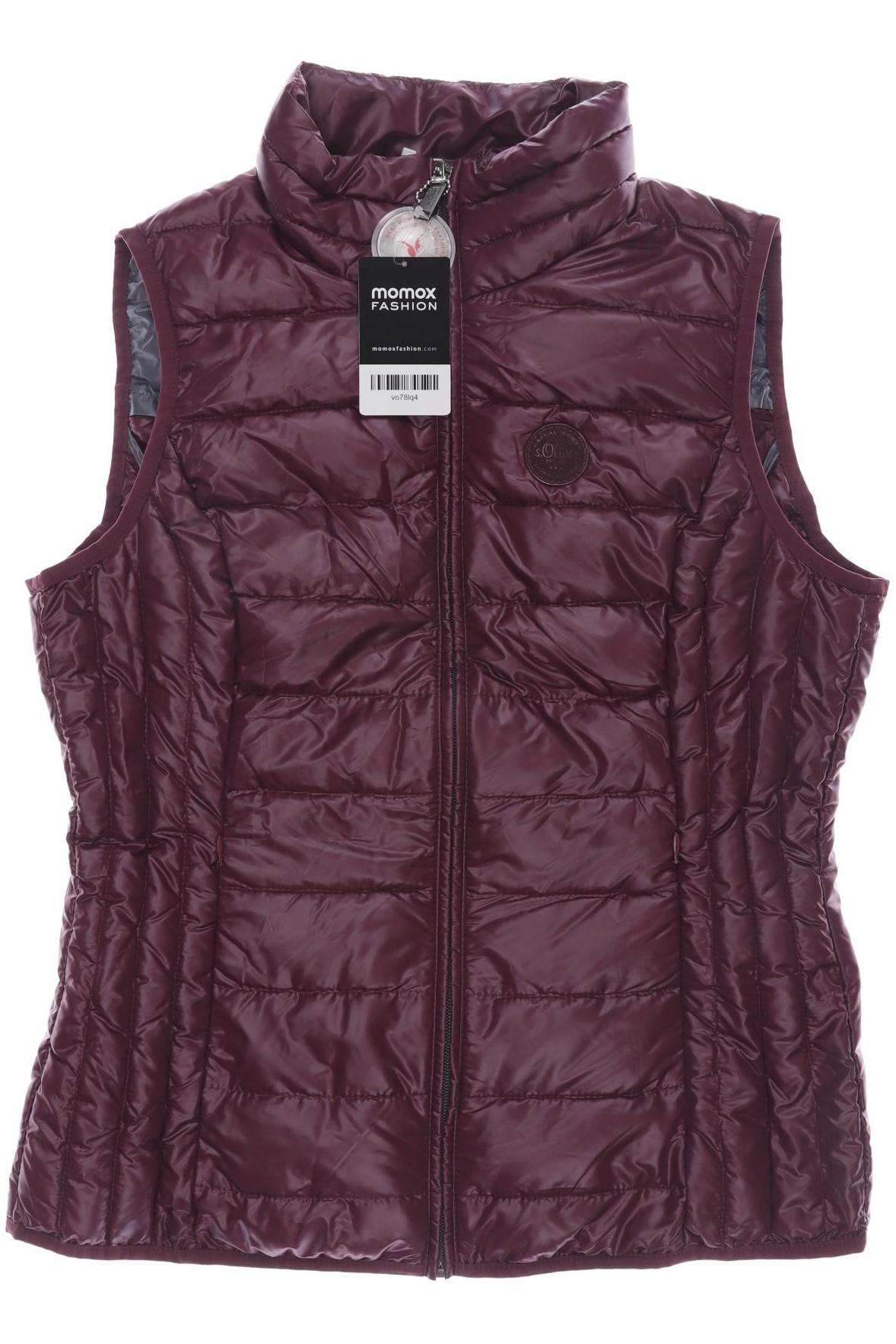 

s.Oliver Damen Weste, bordeaux, Gr. 40