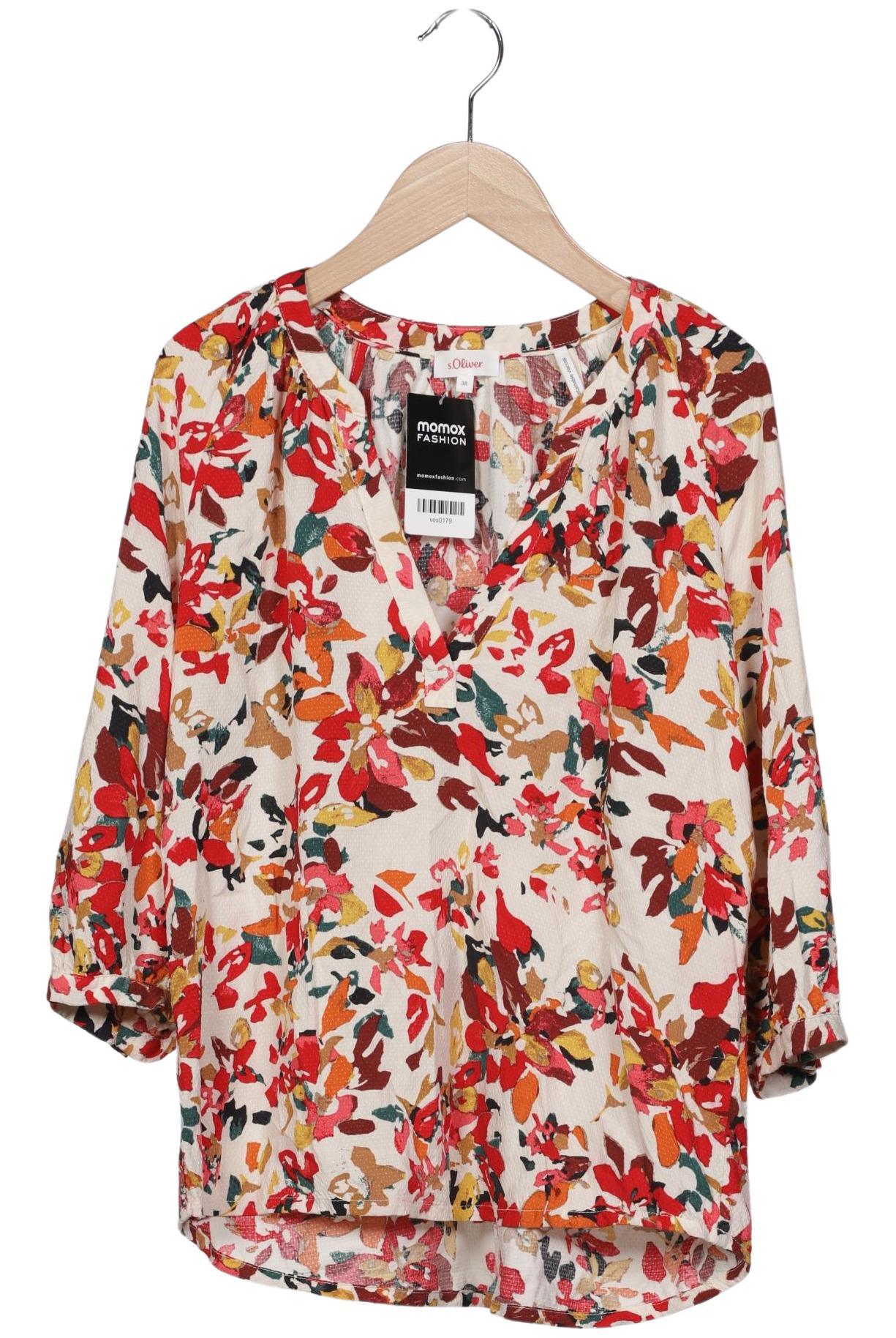 

s.Oliver Damen Bluse, cremeweiß, Gr. 38