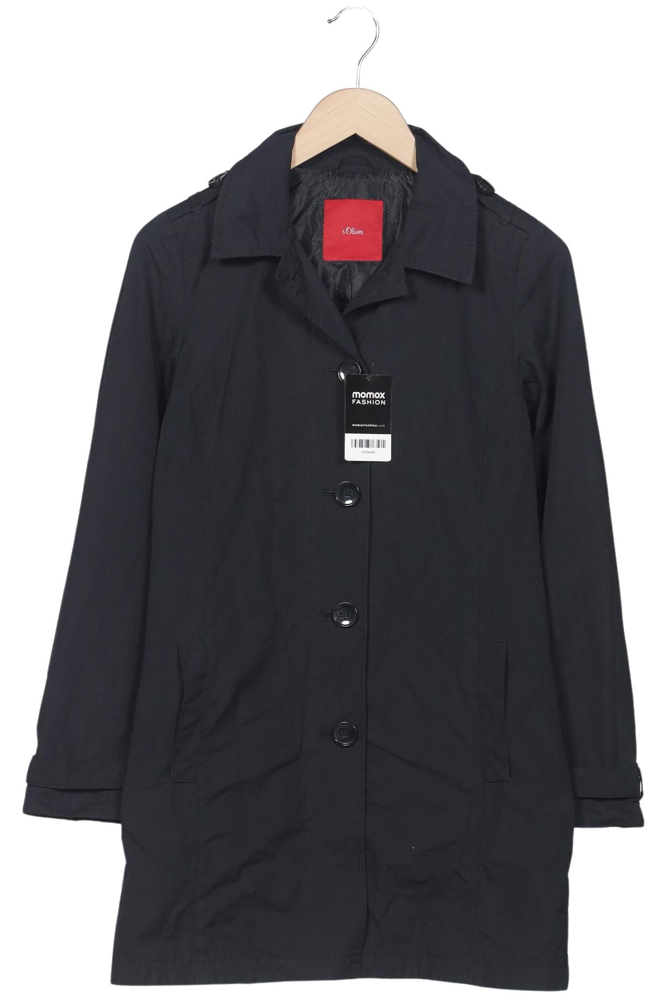 

s.Oliver Damen Mantel, marineblau, Gr. 34