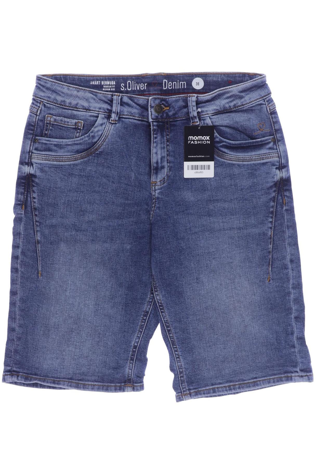 

s.Oliver Damen Shorts, blau, Gr. 36