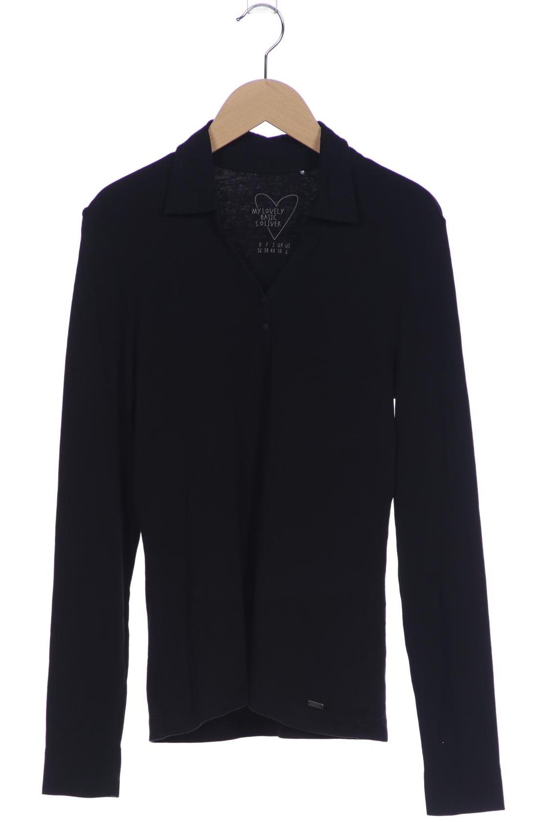 

s.Oliver Damen Poloshirt, schwarz, Gr. 36