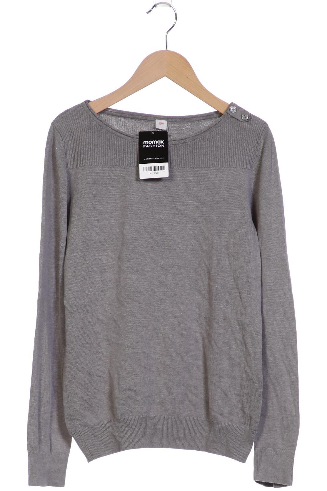 

s.Oliver Damen Pullover, grau, Gr. 36