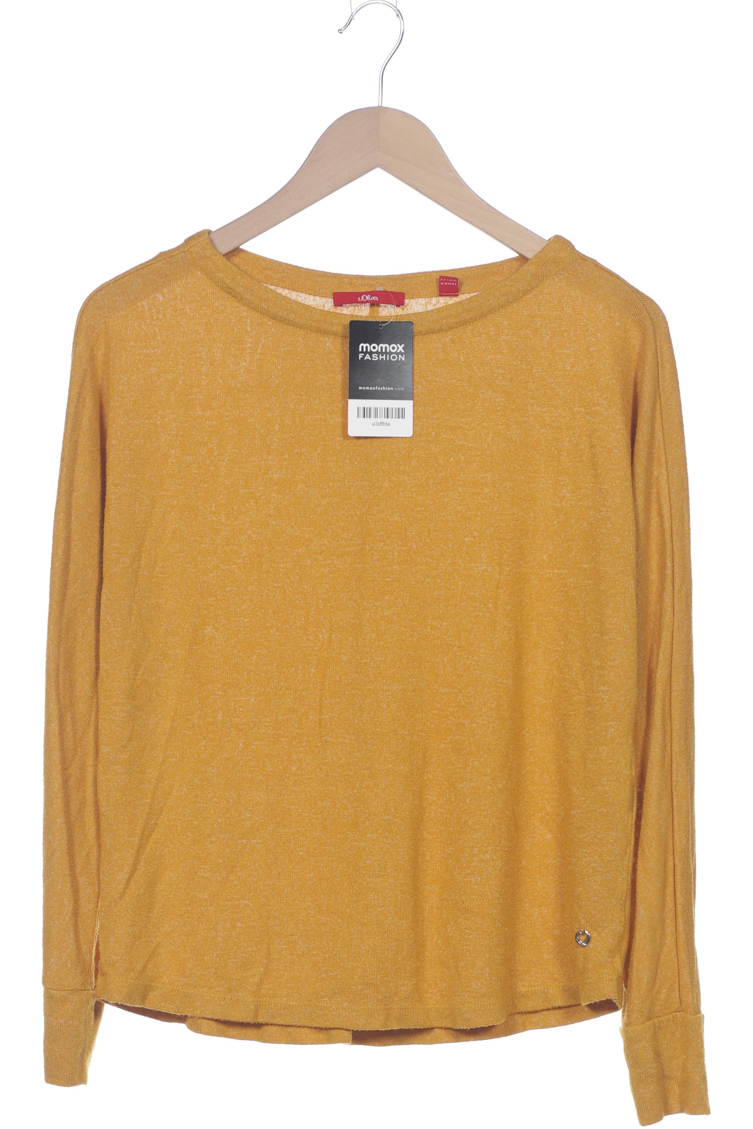 

s.Oliver Damen Pullover, gelb, Gr. 36