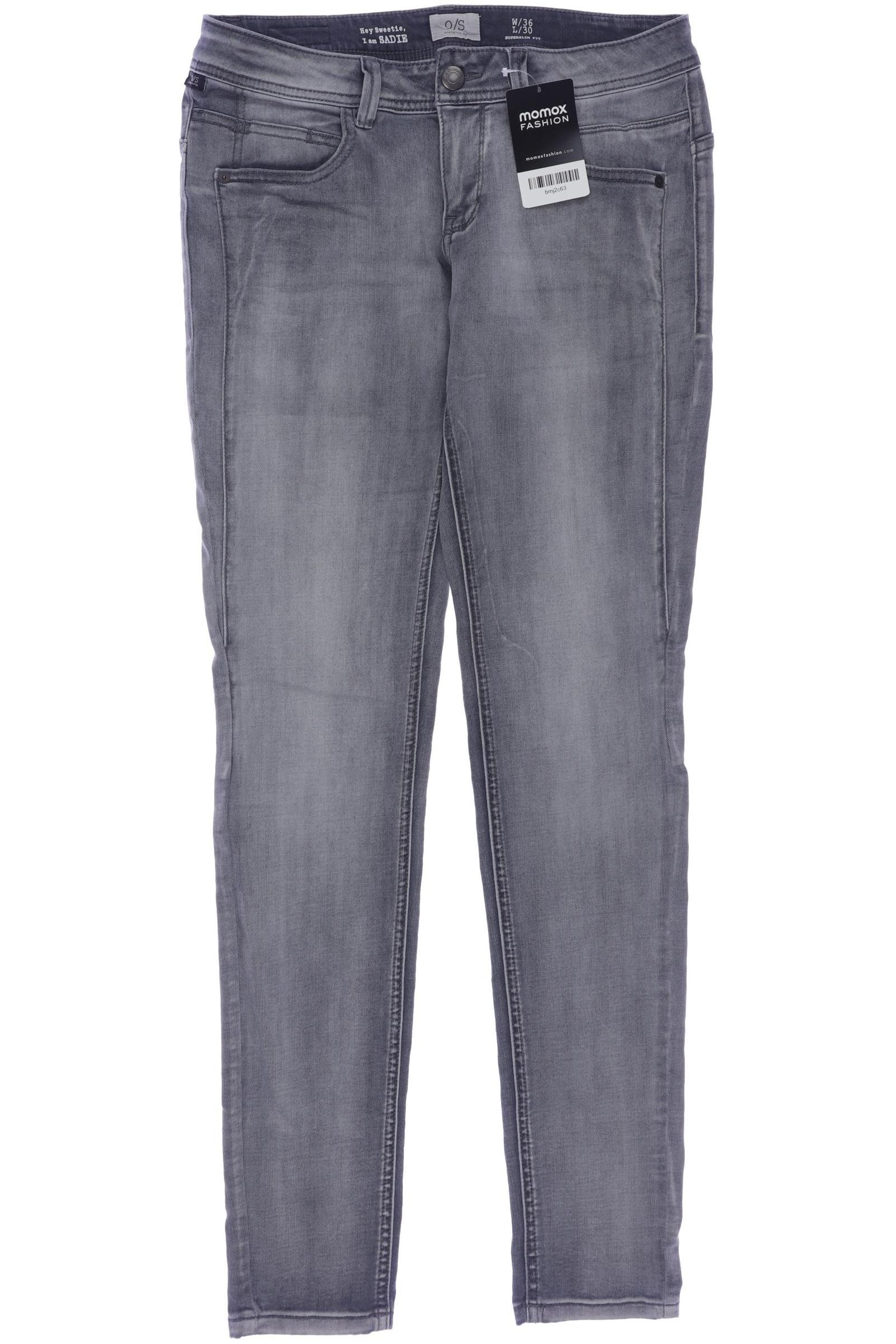 

s.Oliver Damen Jeans, grau, Gr. 36