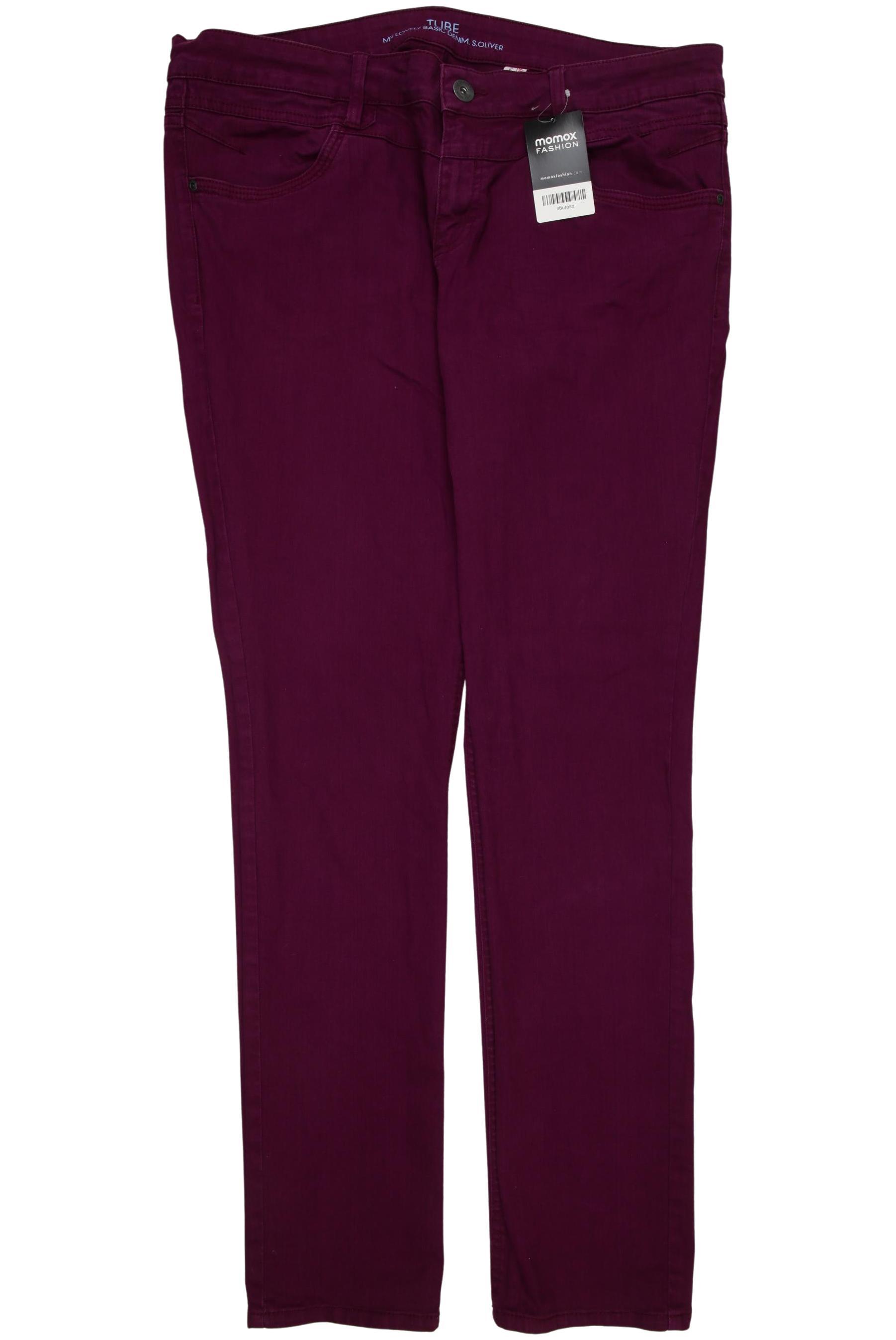 

s.Oliver Damen Jeans, flieder, Gr. 46