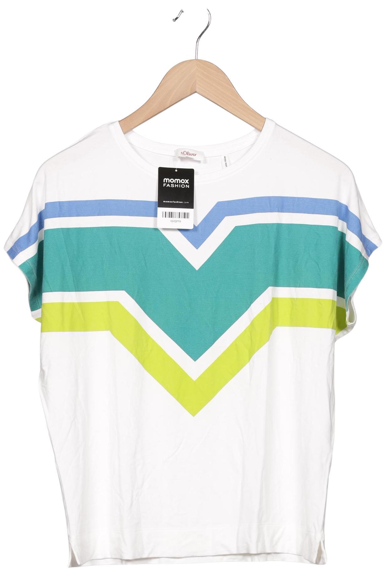 

s.Oliver Damen T-Shirt, weiß, Gr. 38
