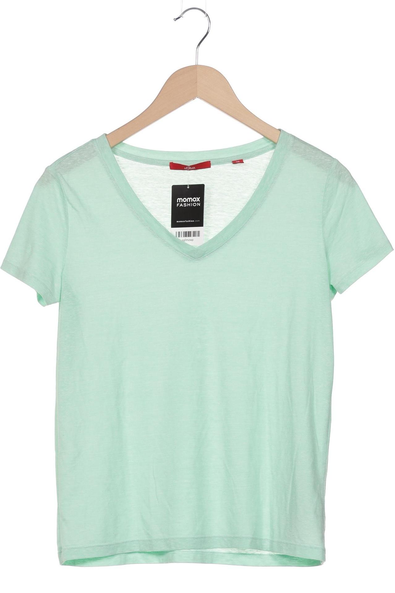 

s.Oliver Damen T-Shirt, türkis, Gr. 36