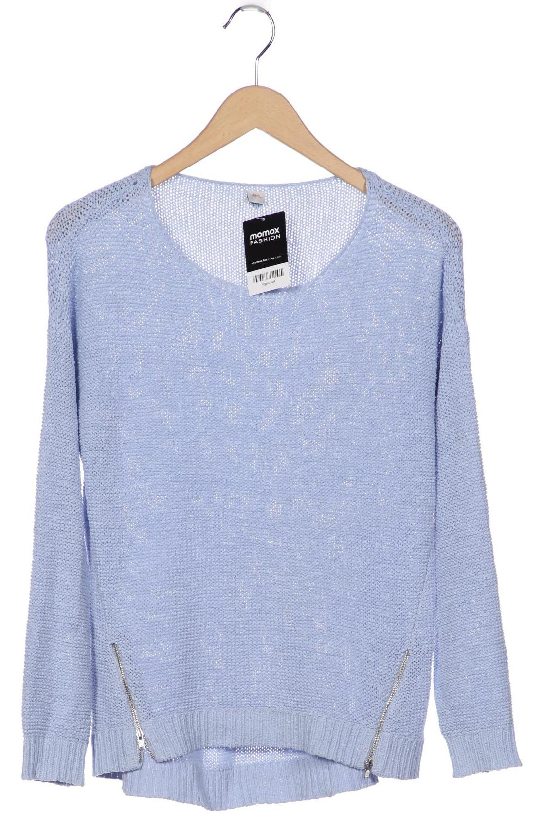 

s.Oliver Damen Pullover, hellblau