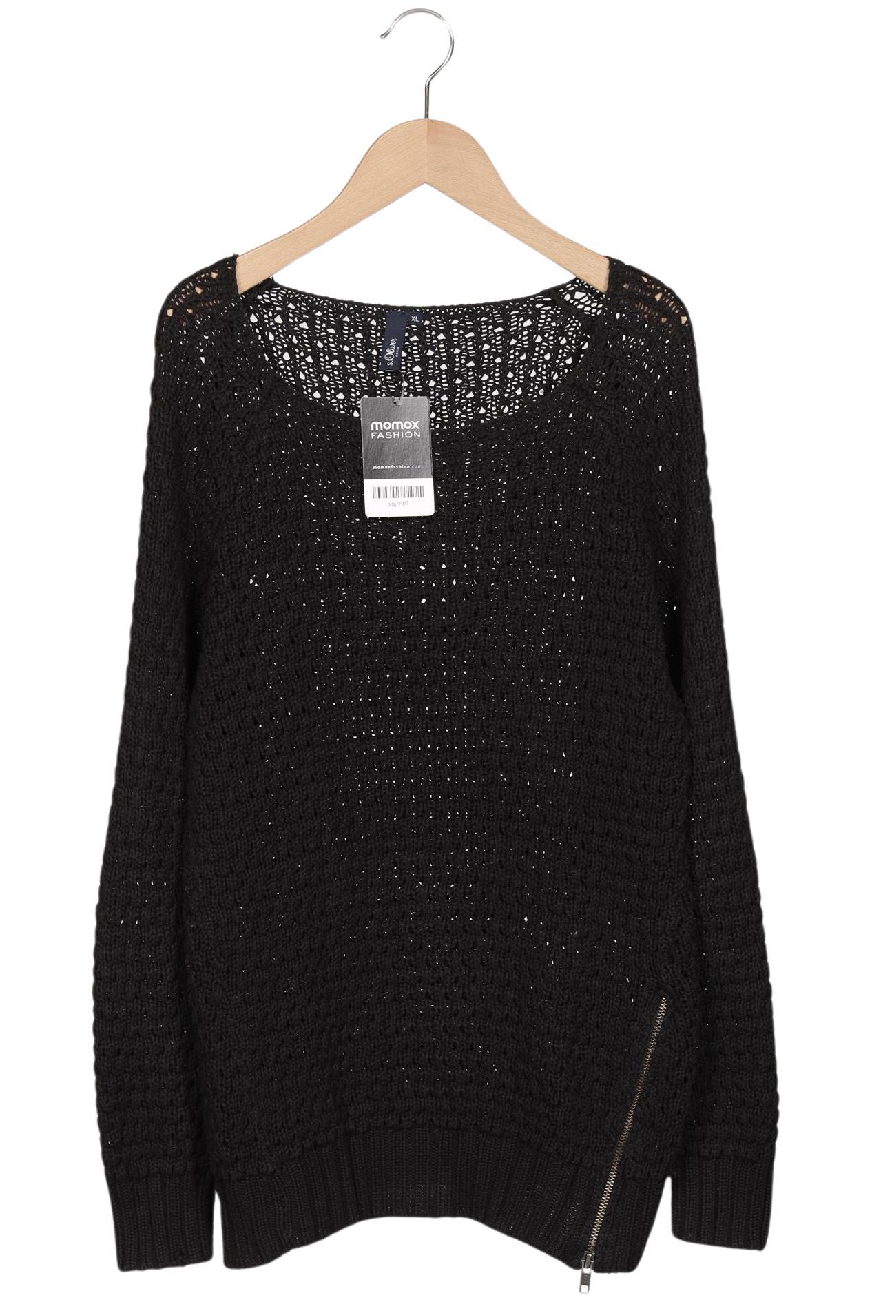 

s.Oliver Damen Pullover, schwarz, Gr. 44