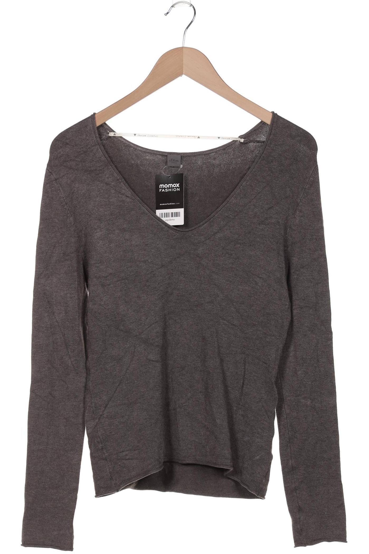 

s.Oliver Damen Pullover, grau, Gr. 36