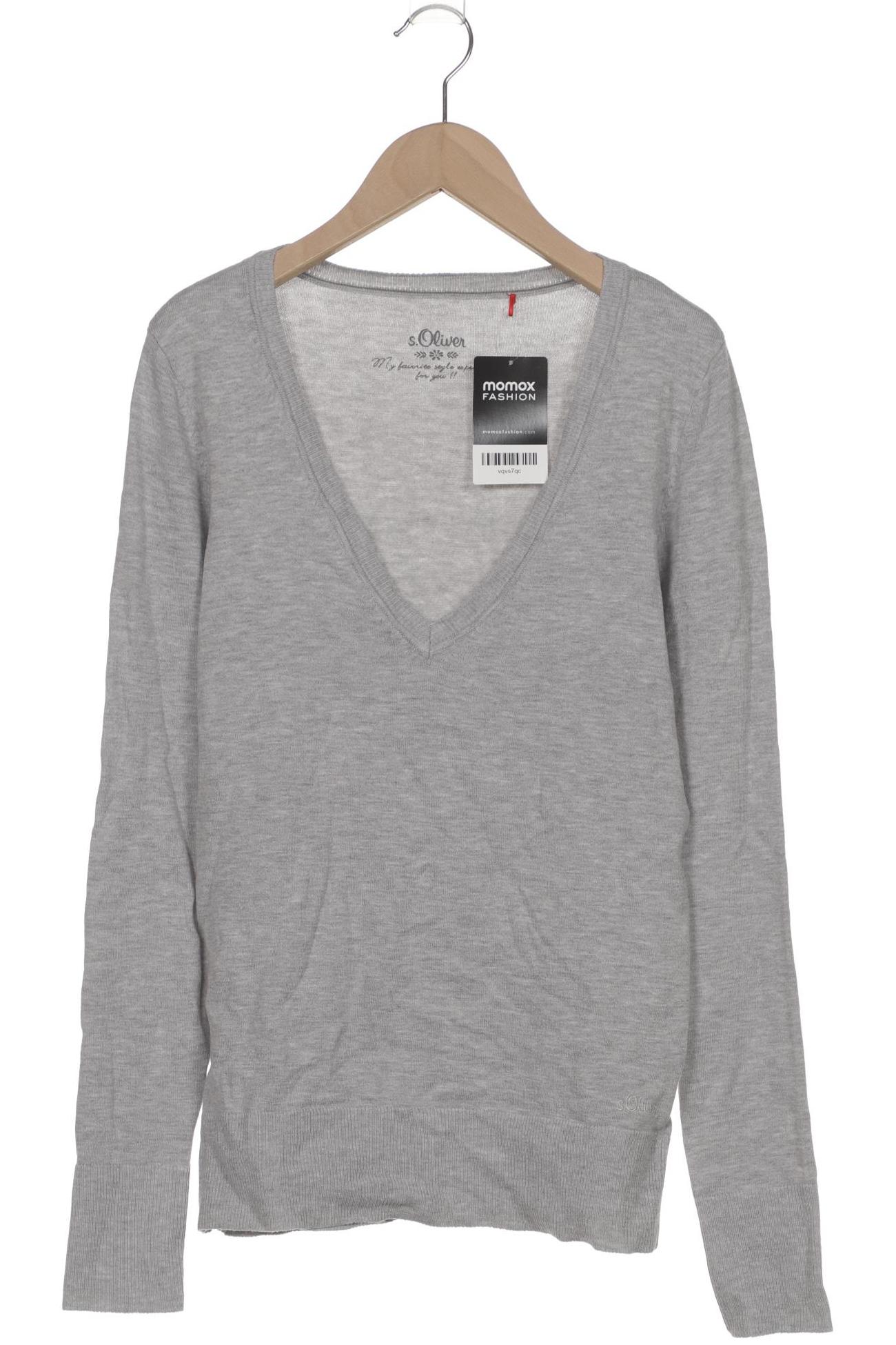

s.Oliver Damen Pullover, grau, Gr. 36
