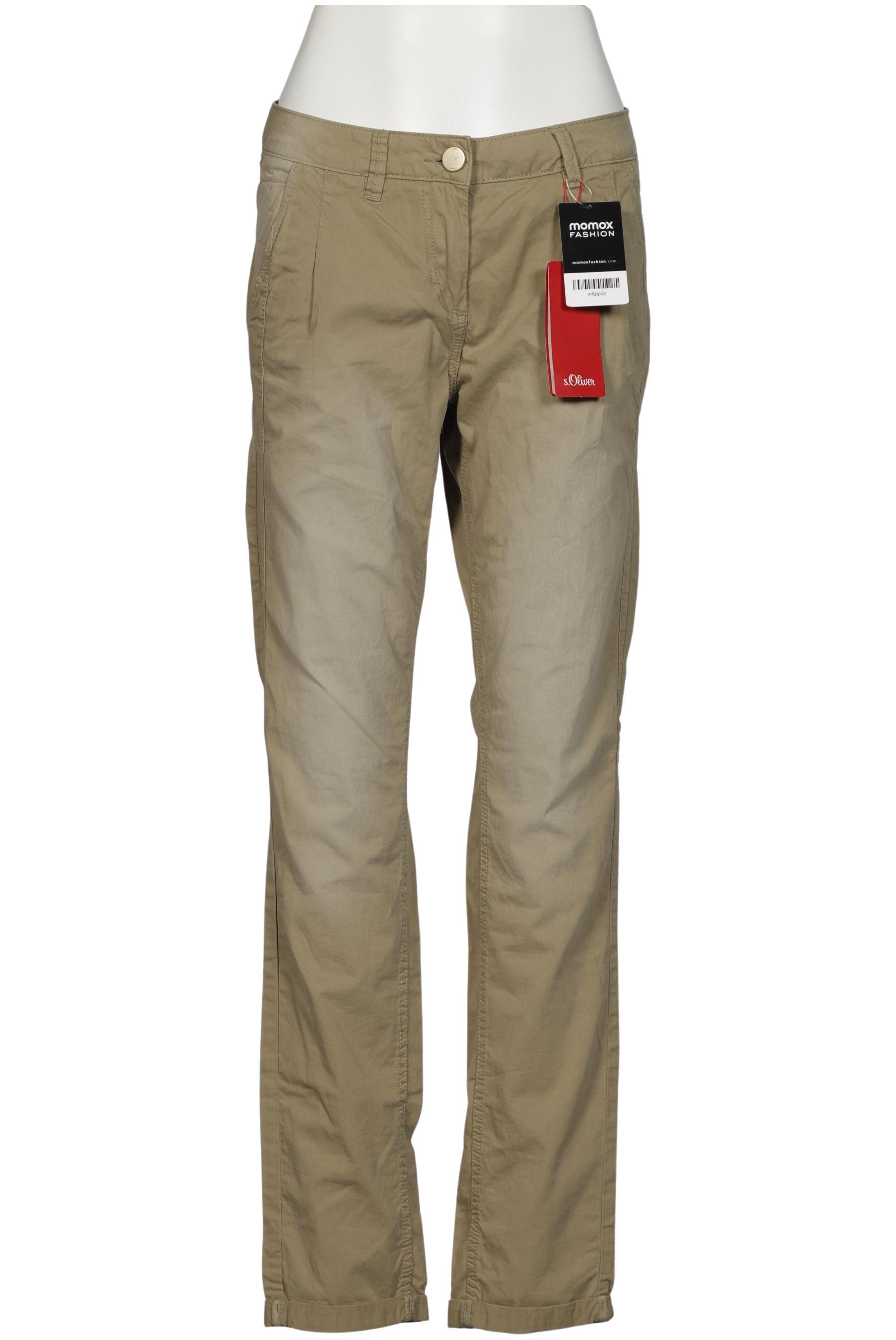 

s.Oliver Damen Stoffhose, hellgrün, Gr. 36