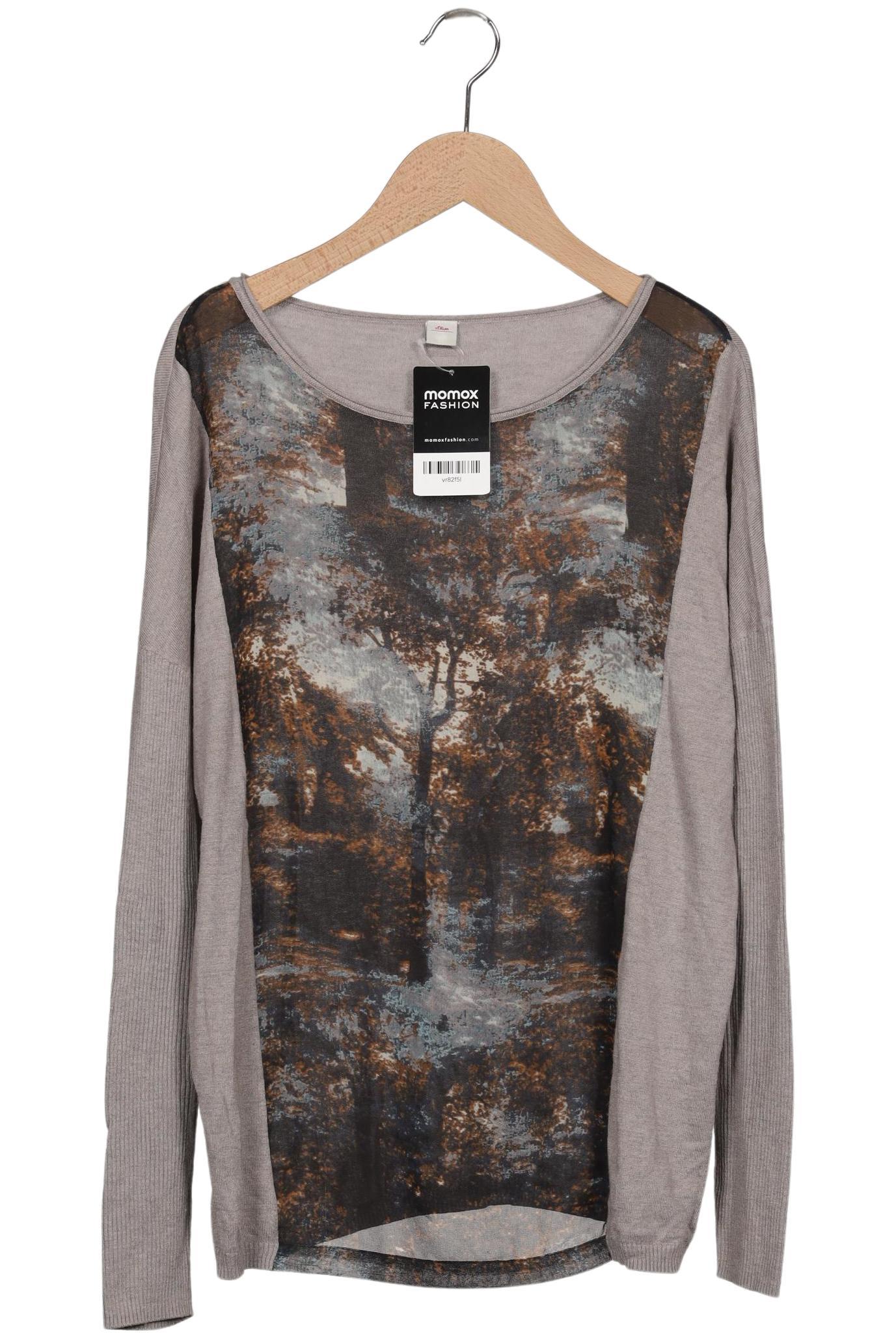 

s.Oliver Damen Pullover, grau, Gr. 36