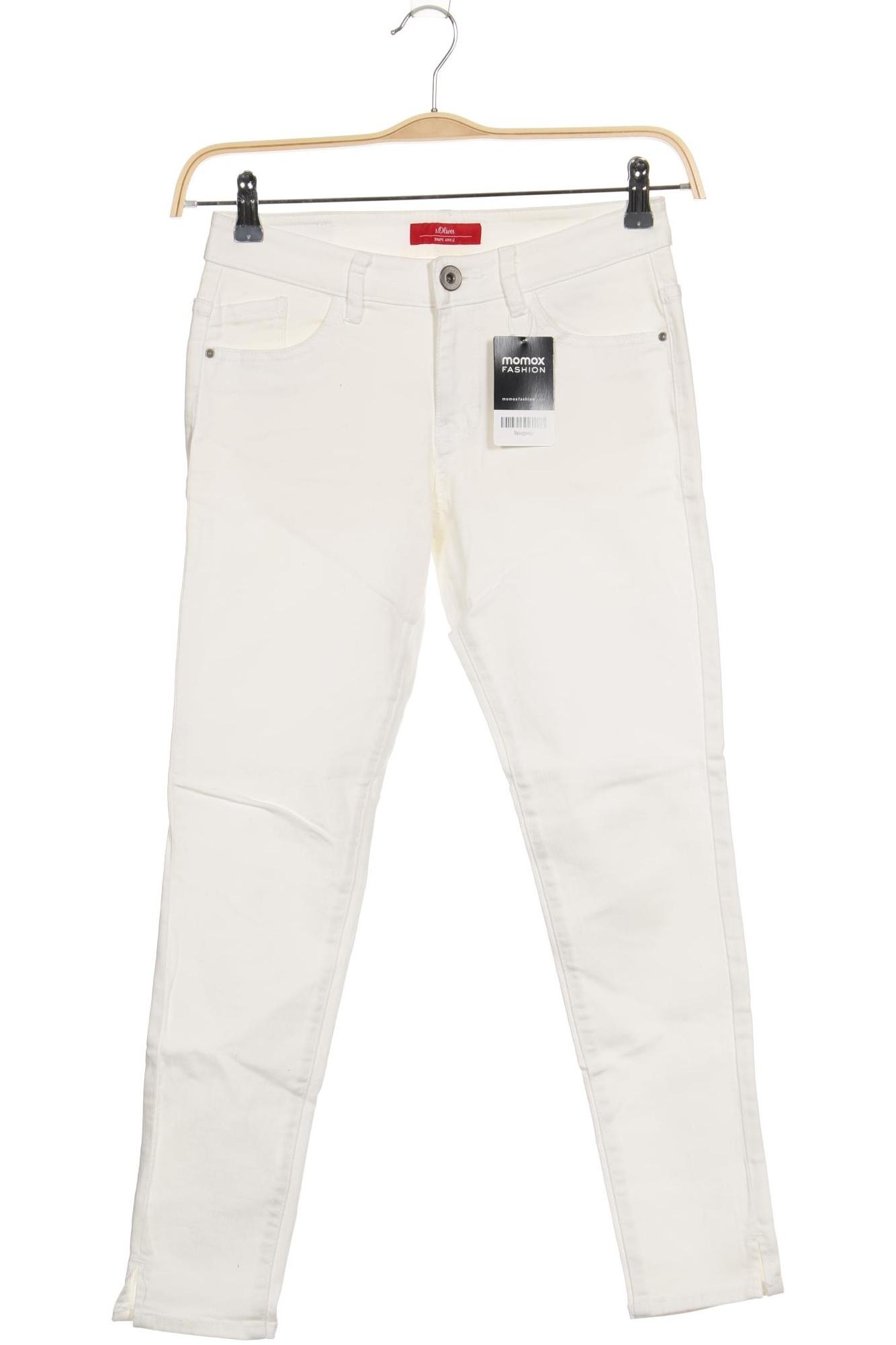 

s.Oliver Damen Jeans, weiß, Gr. 34
