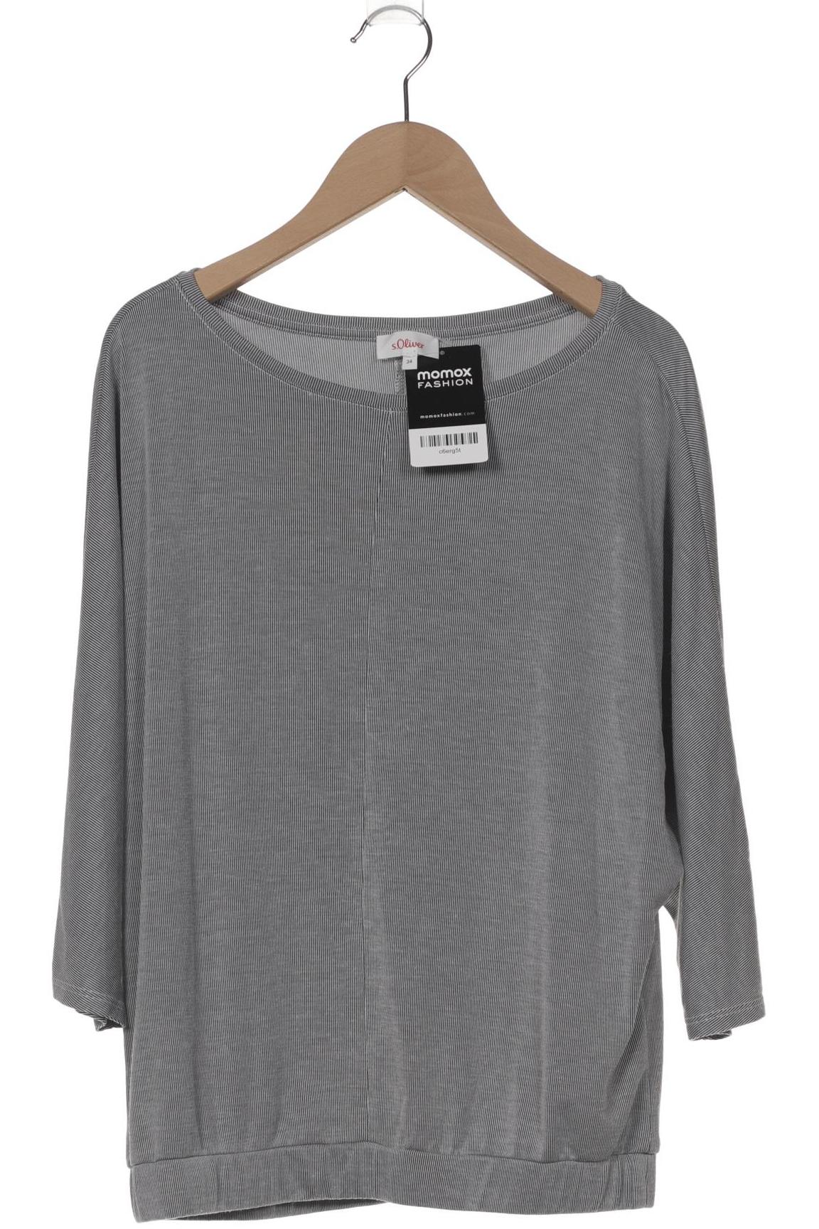 

s.Oliver Damen Langarmshirt, grau, Gr. 34
