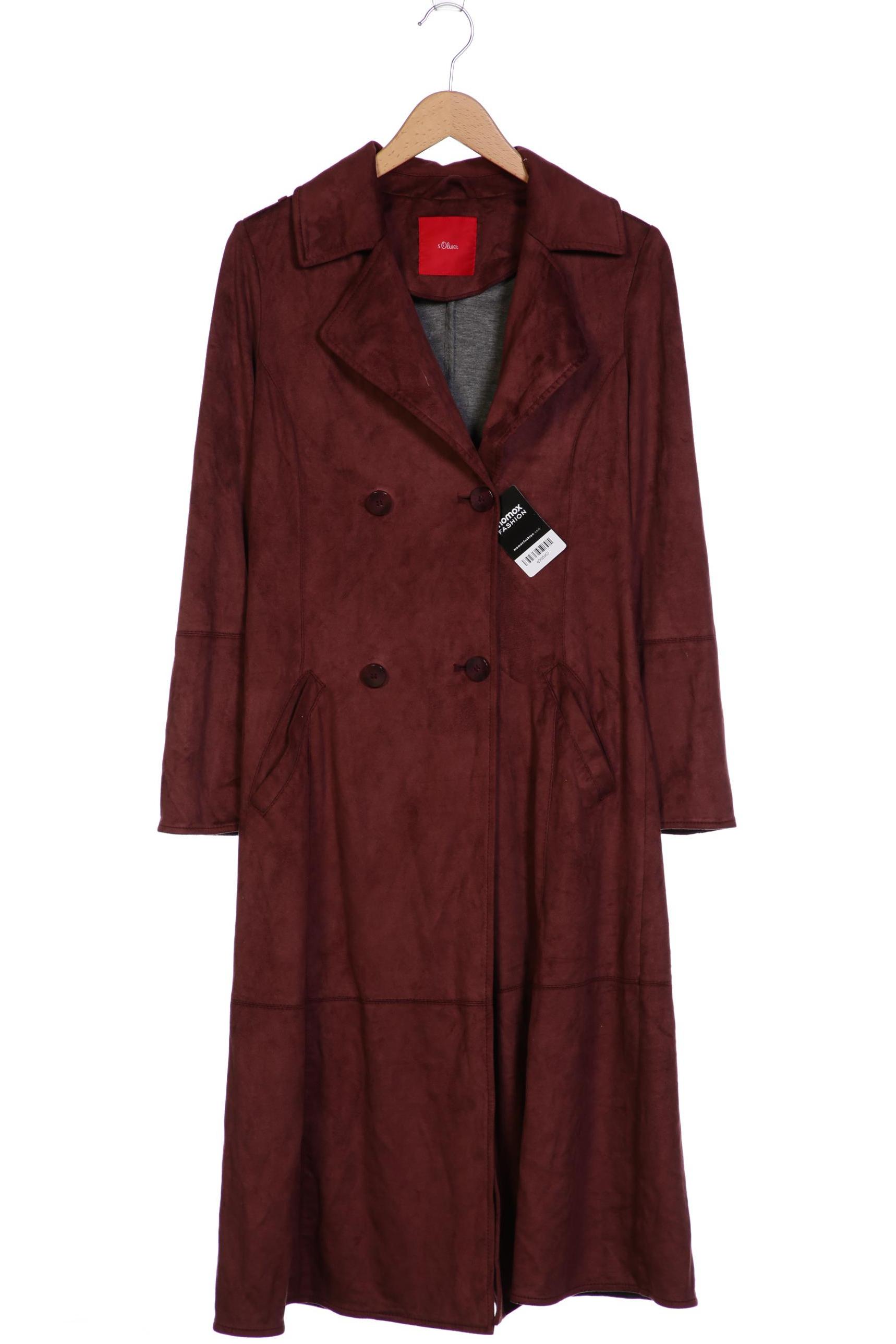 

s.Oliver Damen Mantel, bordeaux