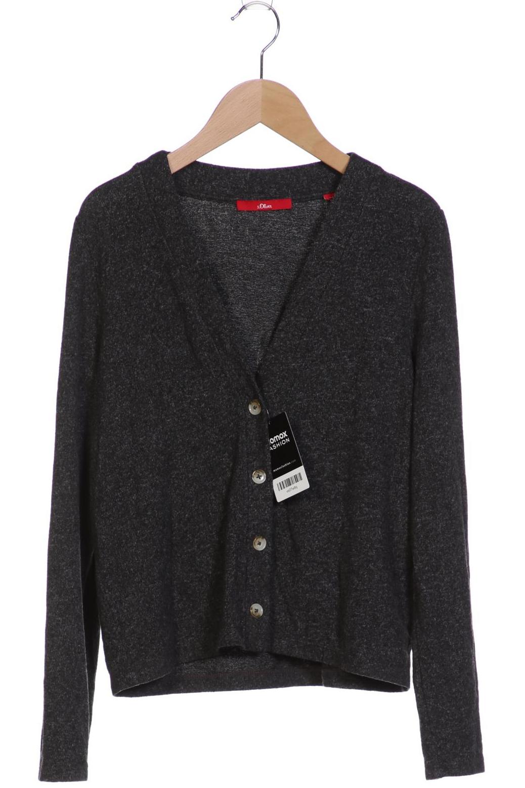 

s.Oliver Damen Strickjacke, grau