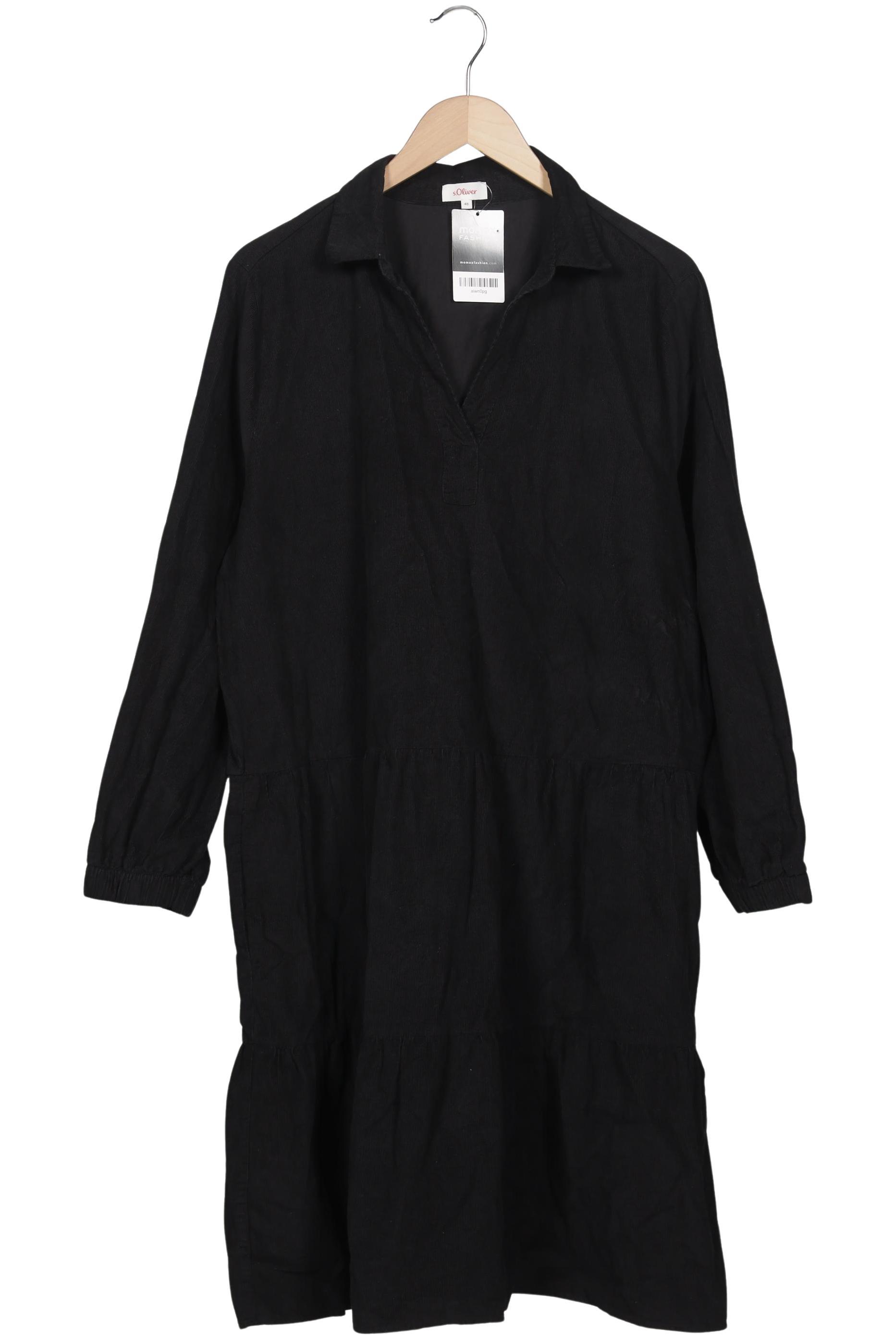 

s.Oliver Damen Kleid, schwarz, Gr. 48