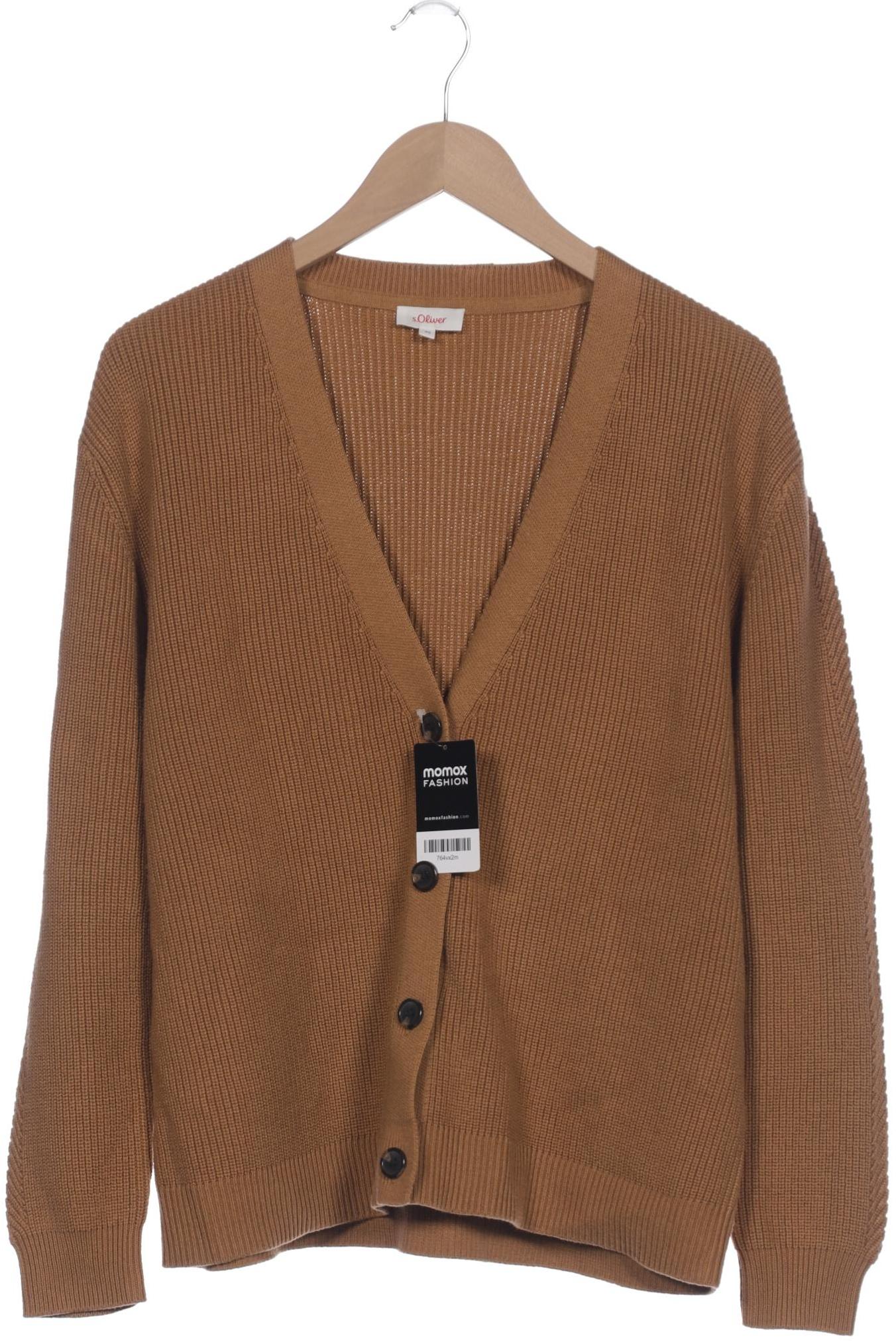 

s.Oliver Damen Strickjacke, braun, Gr. 40
