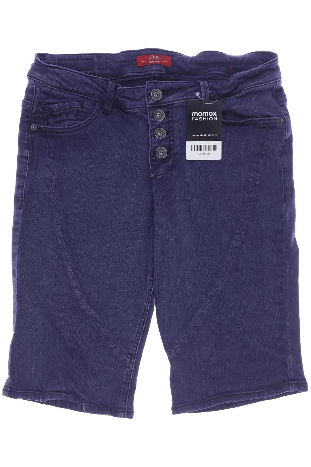 

s.Oliver Damen Shorts, marineblau