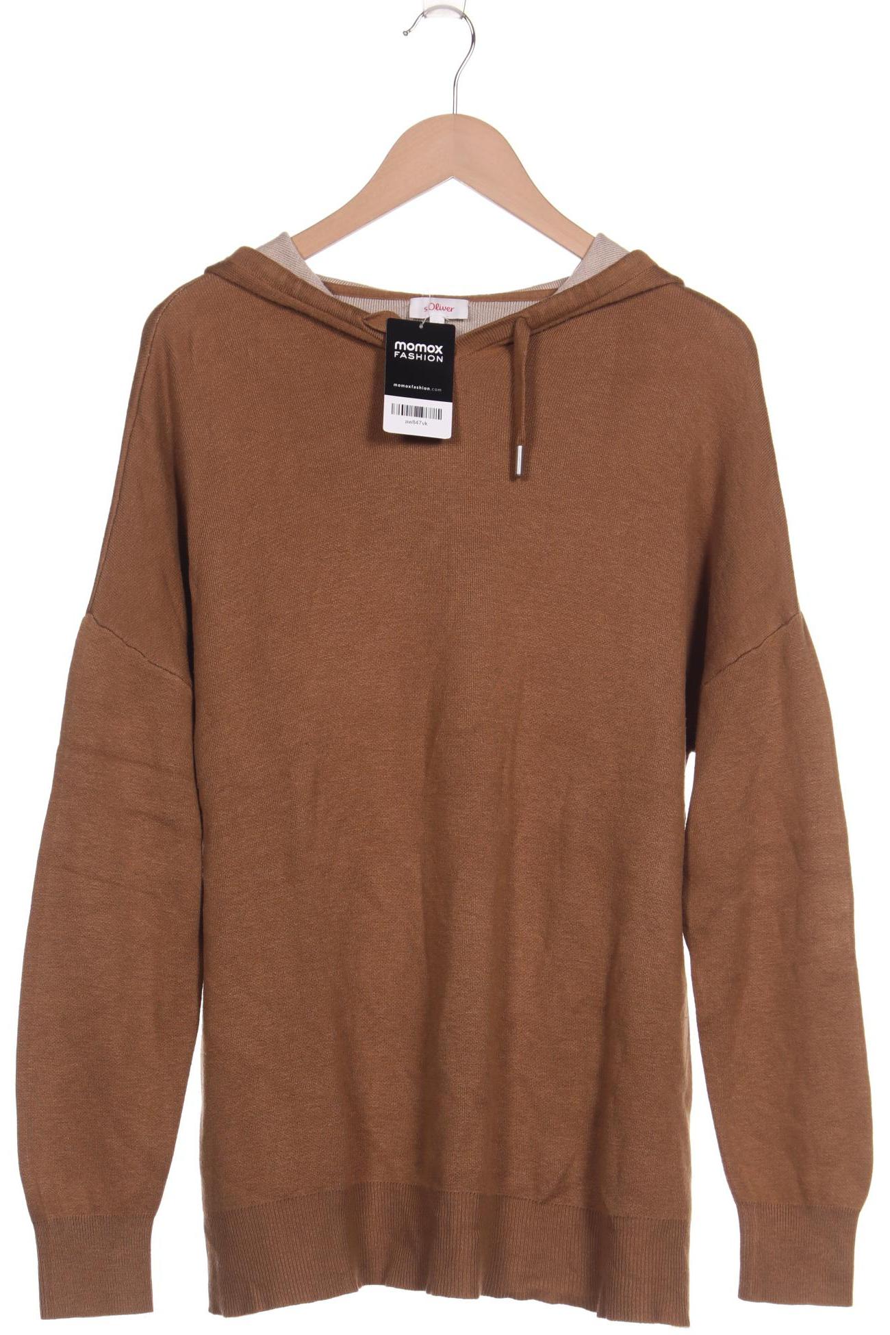

s.Oliver Damen Kapuzenpullover, braun, Gr. 44