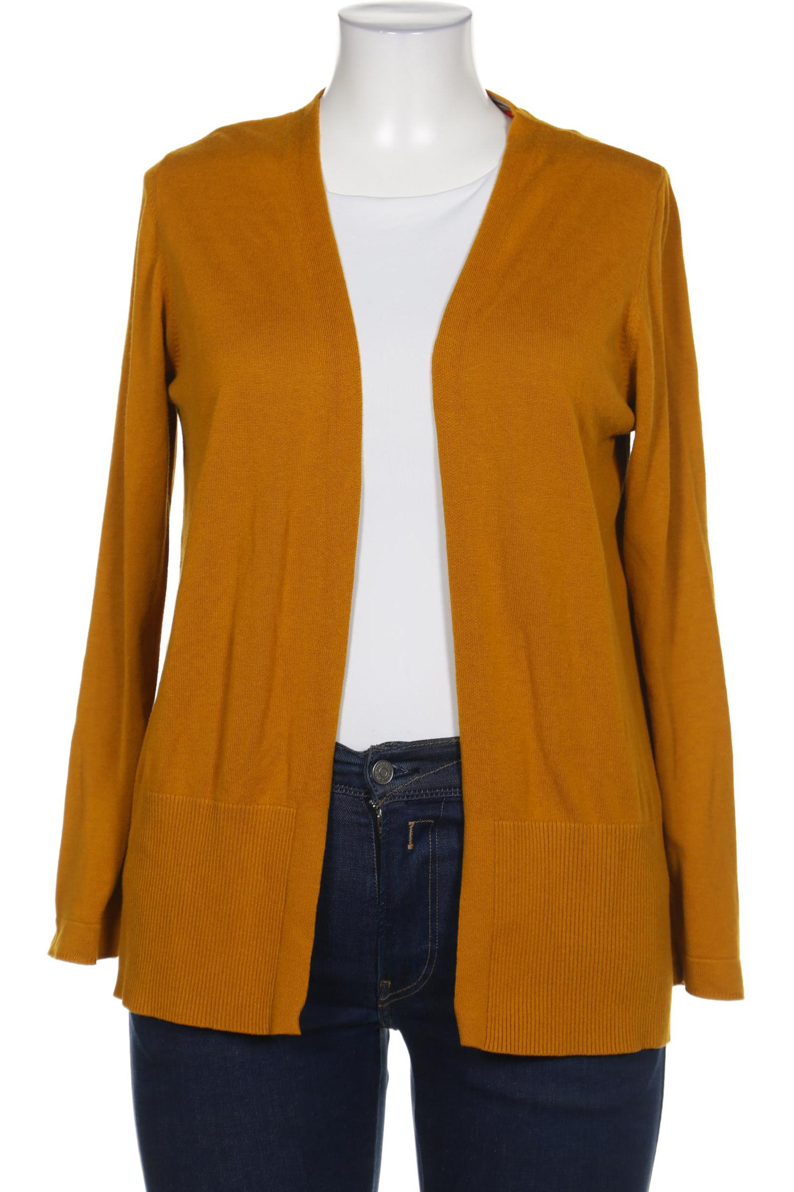 

s.Oliver Damen Strickjacke, gelb, Gr. 42