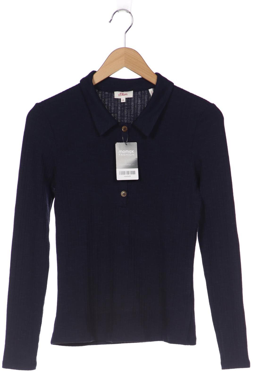 

s.Oliver Damen Poloshirt, marineblau