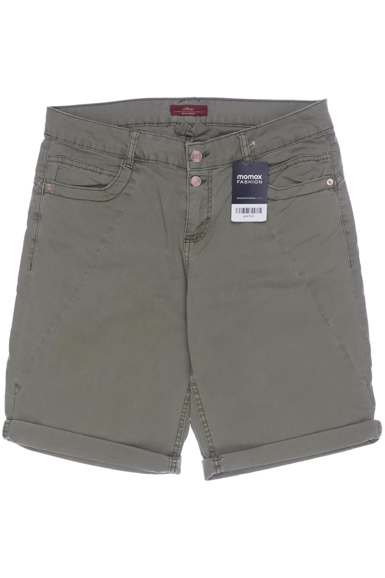 

s.Oliver Damen Shorts, grün, Gr. 38