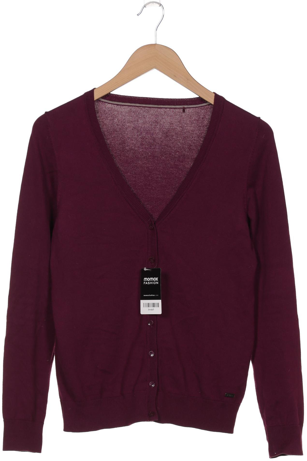 

s.Oliver Damen Strickjacke, bordeaux, Gr. 38