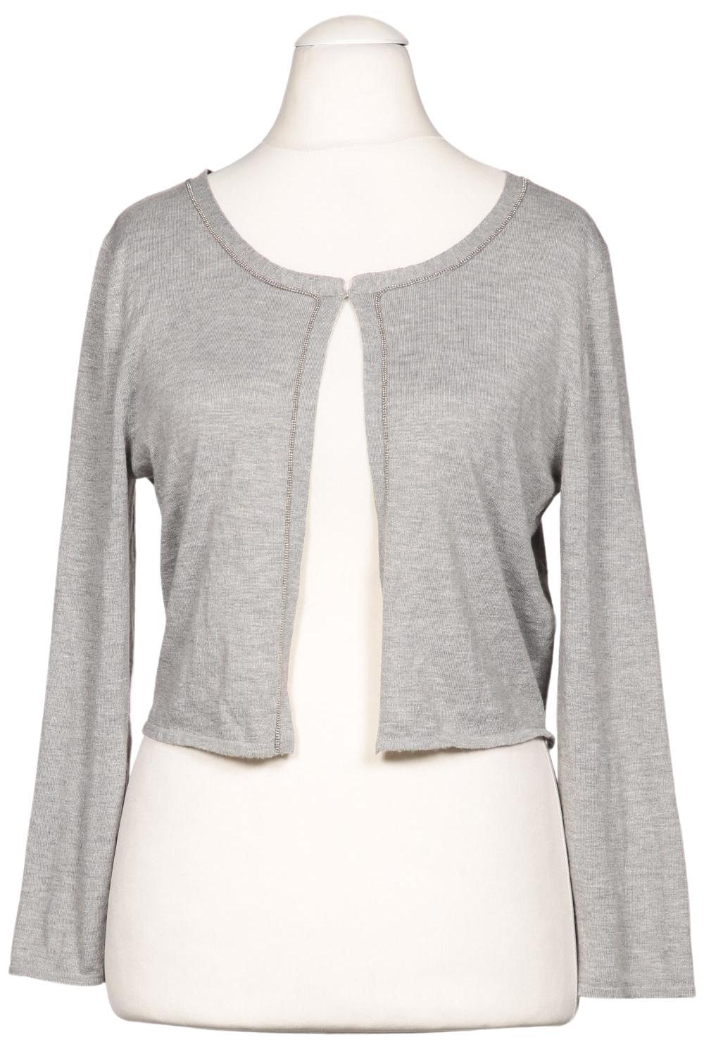 

s.Oliver Damen Strickjacke, grau, Gr. 40