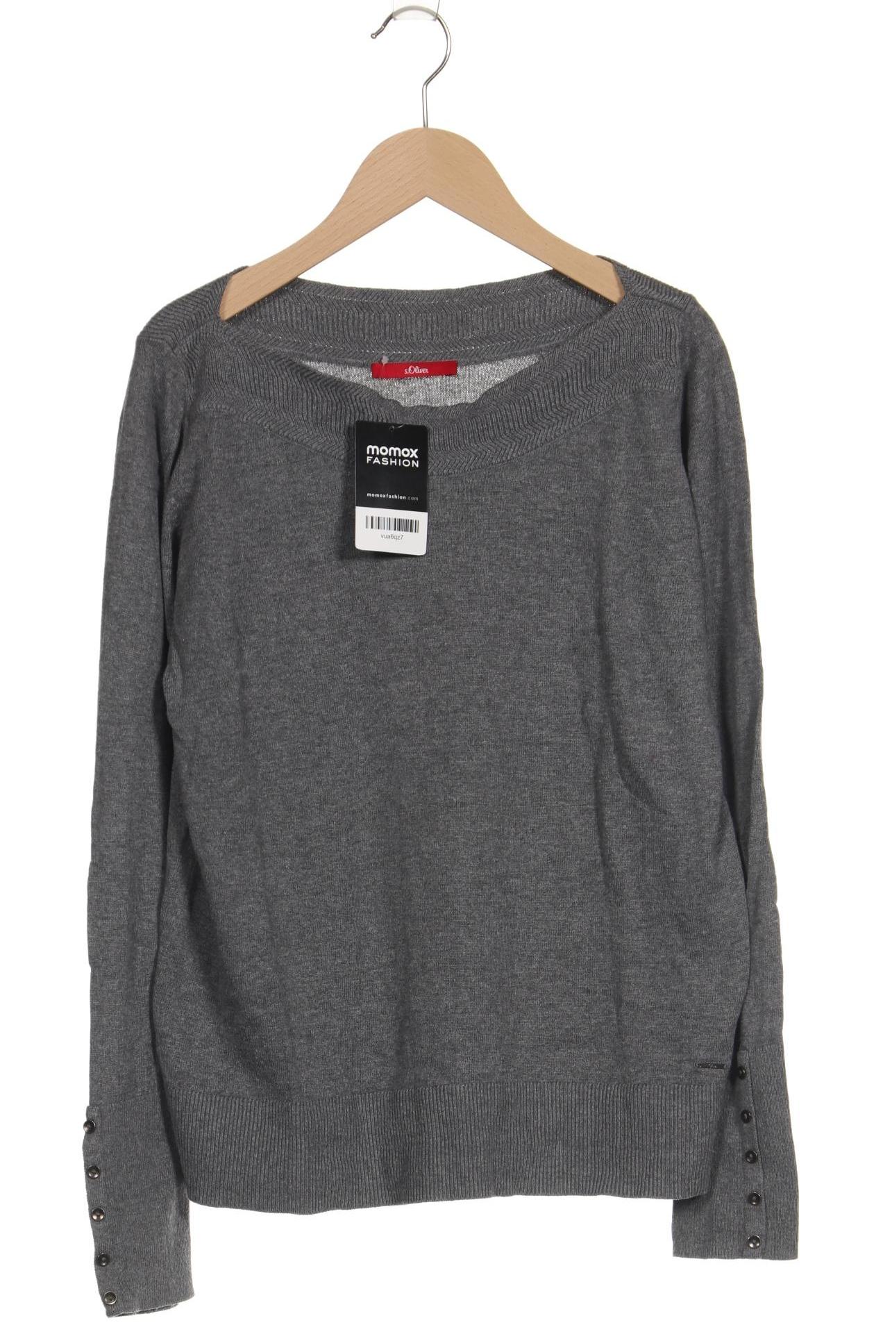 

s.Oliver Damen Pullover, grau, Gr. 38