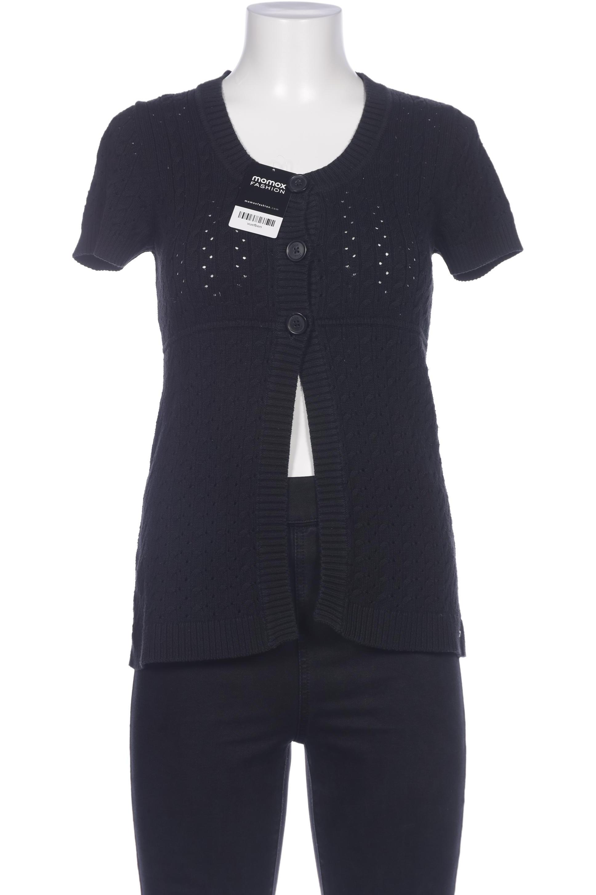 

s.Oliver Damen Strickjacke, schwarz, Gr. 38