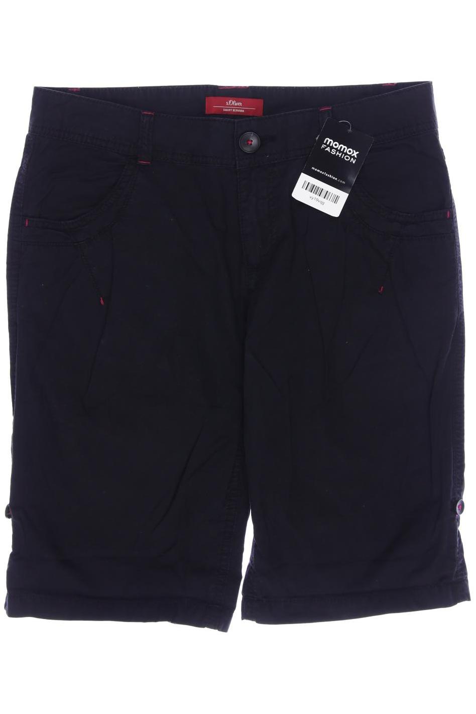 

s.Oliver Damen Shorts, schwarz, Gr. 36