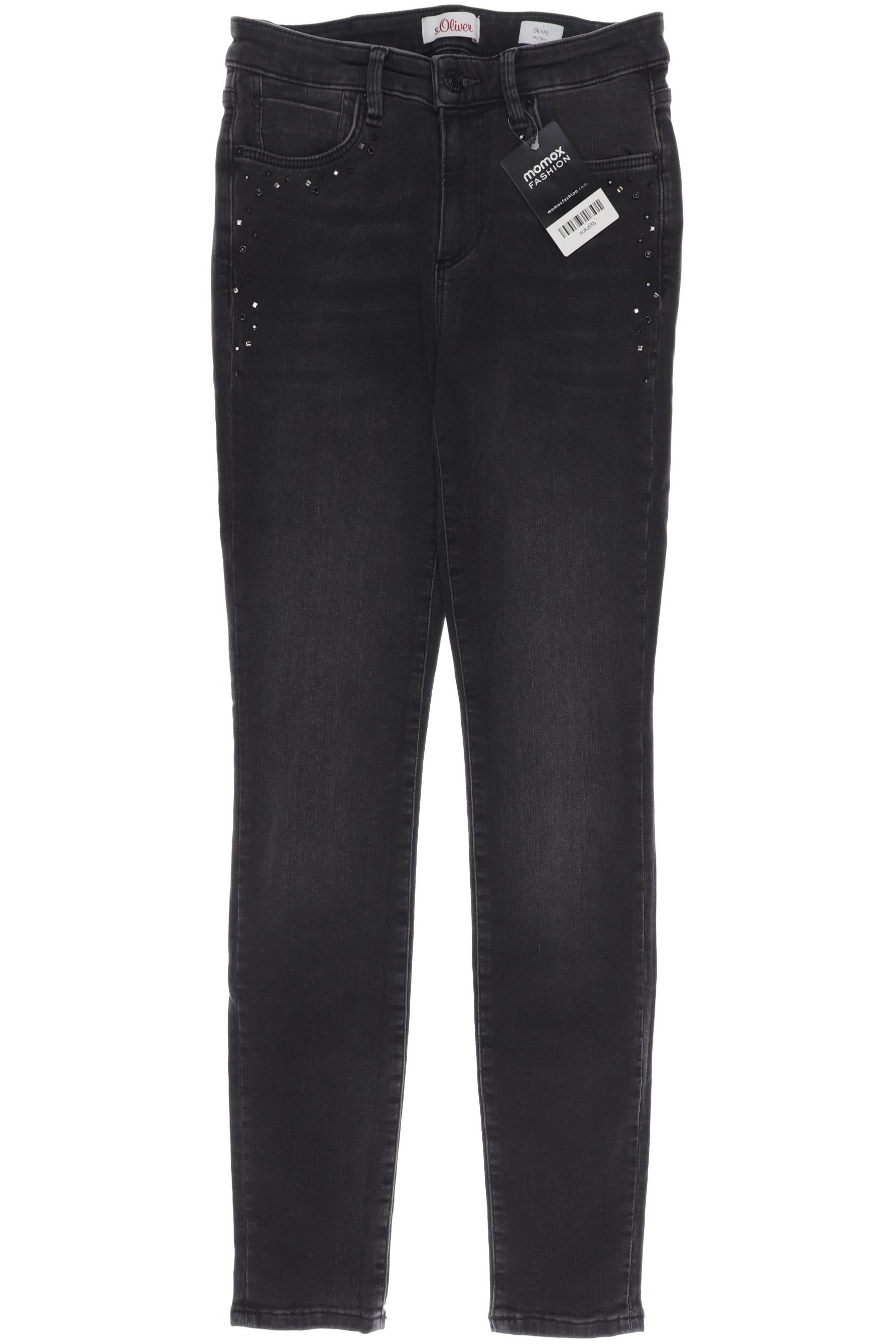 

s.Oliver Damen Jeans, schwarz, Gr. 34